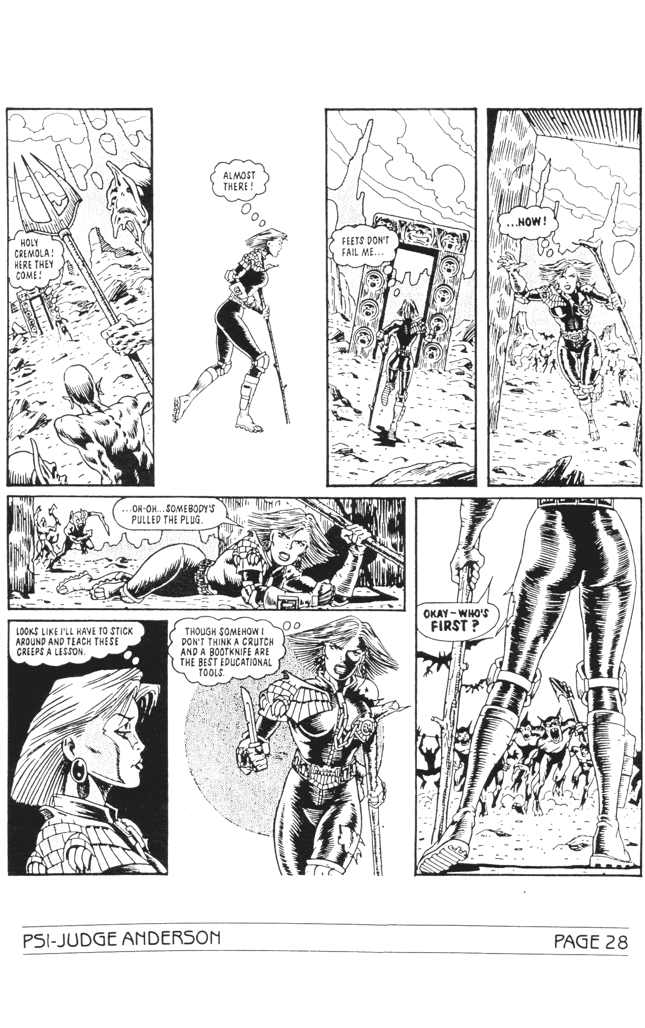 Read online Psi-Judge Anderson comic -  Issue #4 - 30