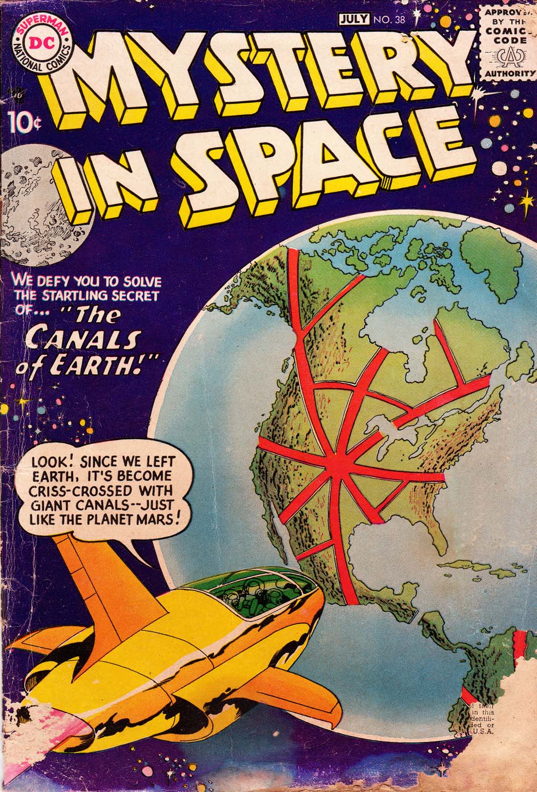 Read online Mystery in Space (1951) comic -  Issue #38 - 1