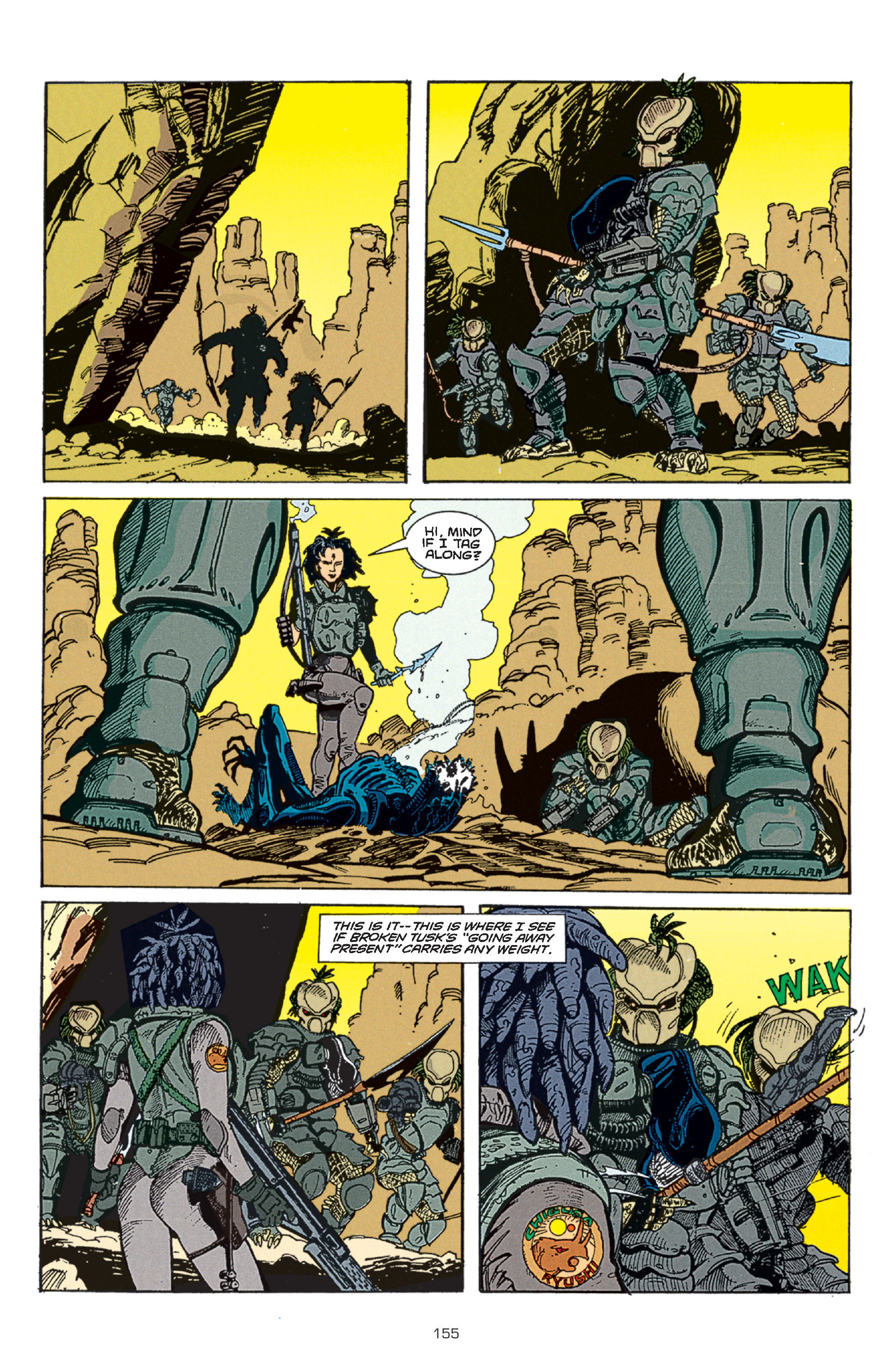 Read online Aliens vs. Predator: The Essential Comics comic -  Issue # TPB 1 (Part 2) - 57