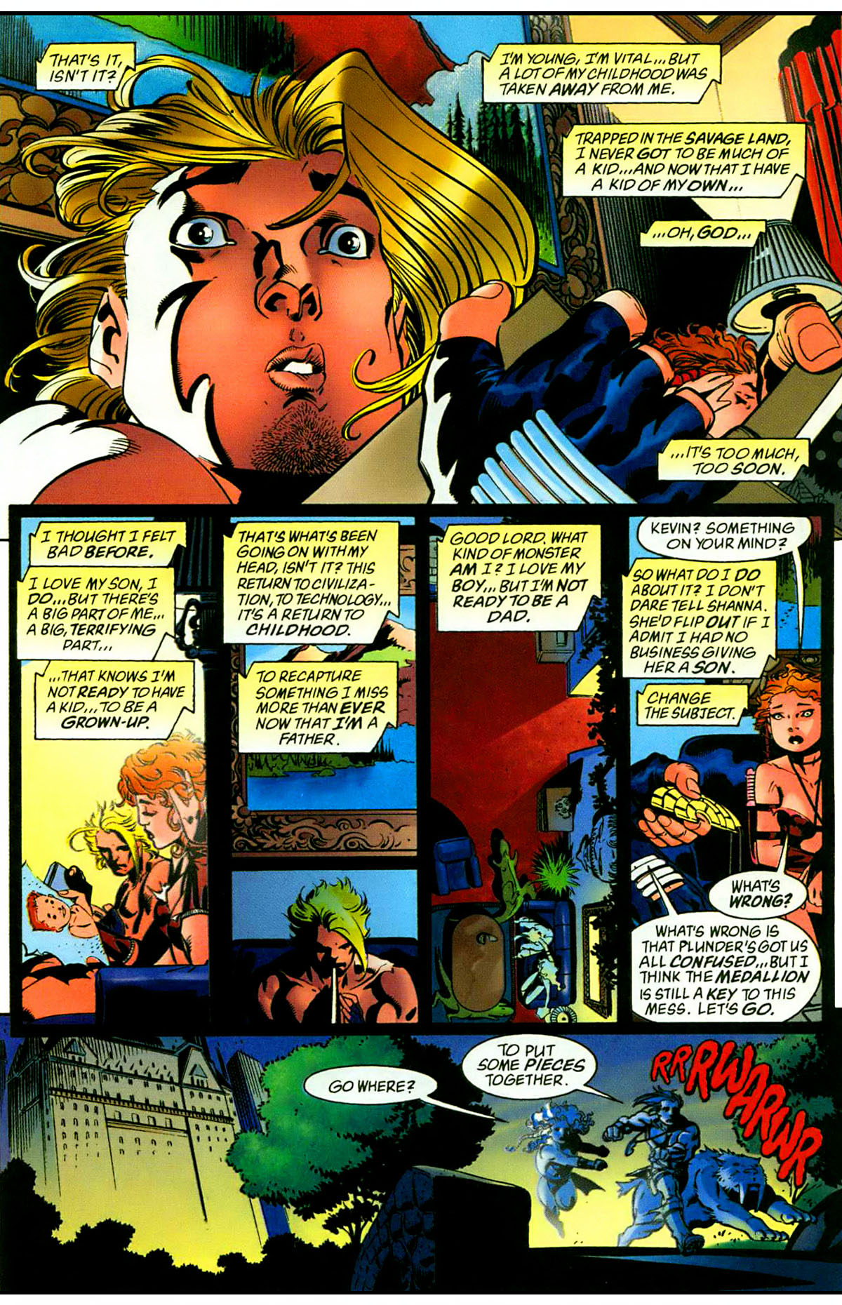 Read online Ka-Zar (1997) comic -  Issue #8 - 12