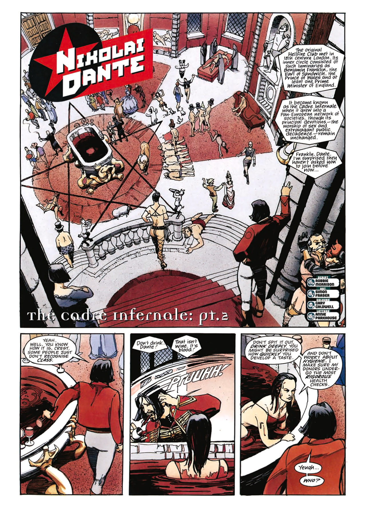 Read online Nikolai Dante comic -  Issue # TPB 2 - 166