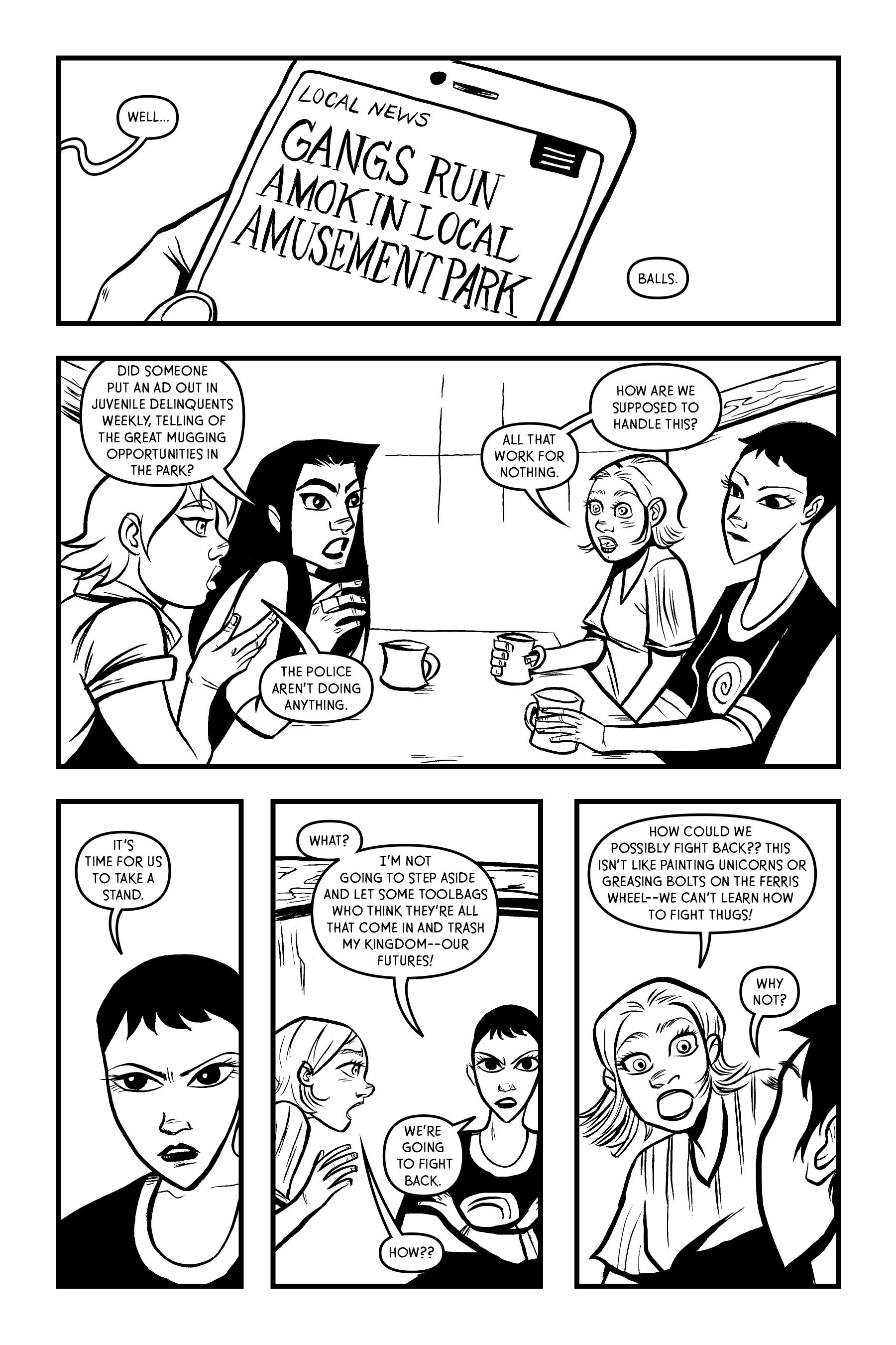 Read online Part-Time Princesses comic -  Issue # TPB (Part 1) - 100