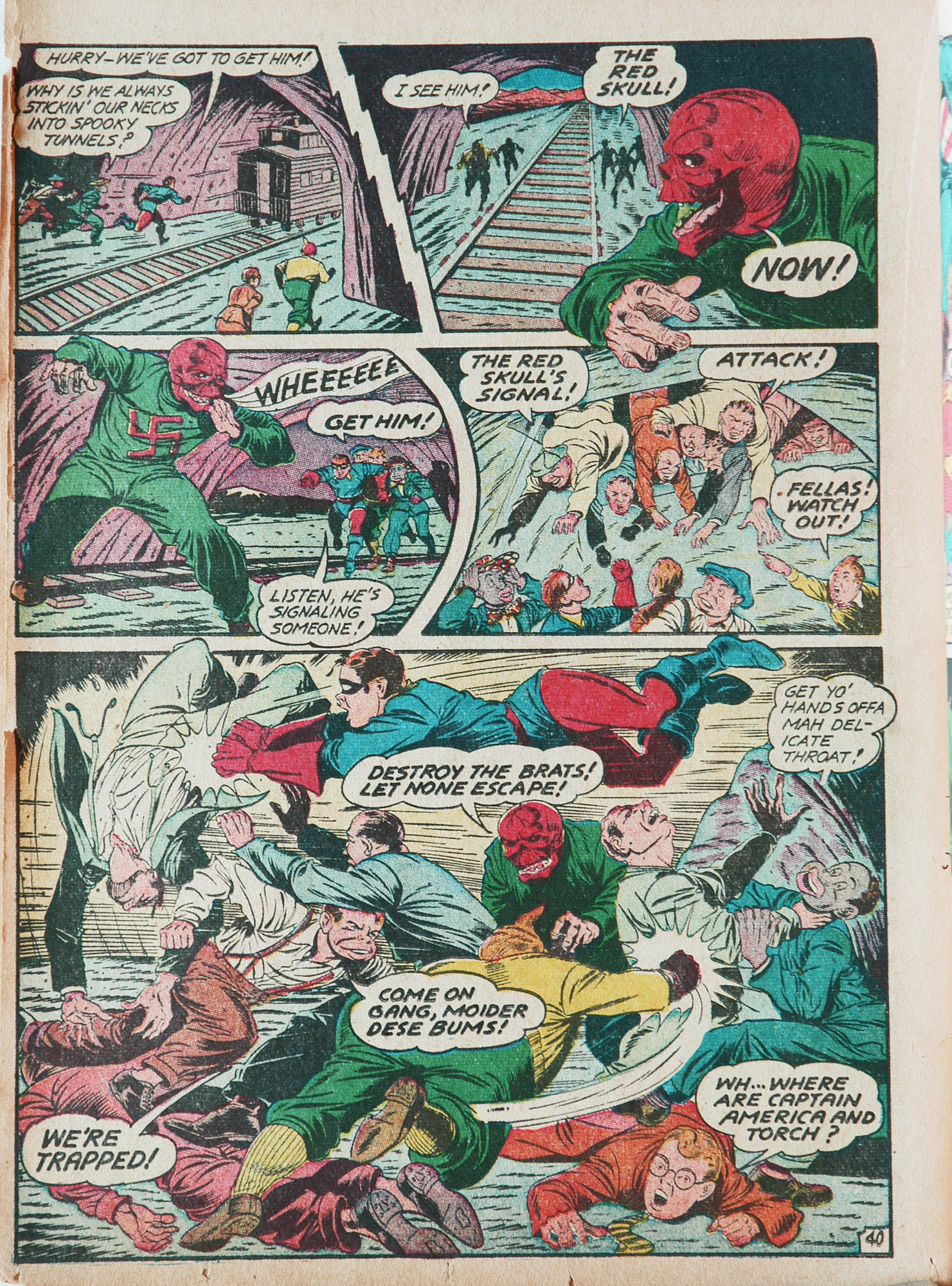 Read online Young Allies Comics comic -  Issue #4 - 42