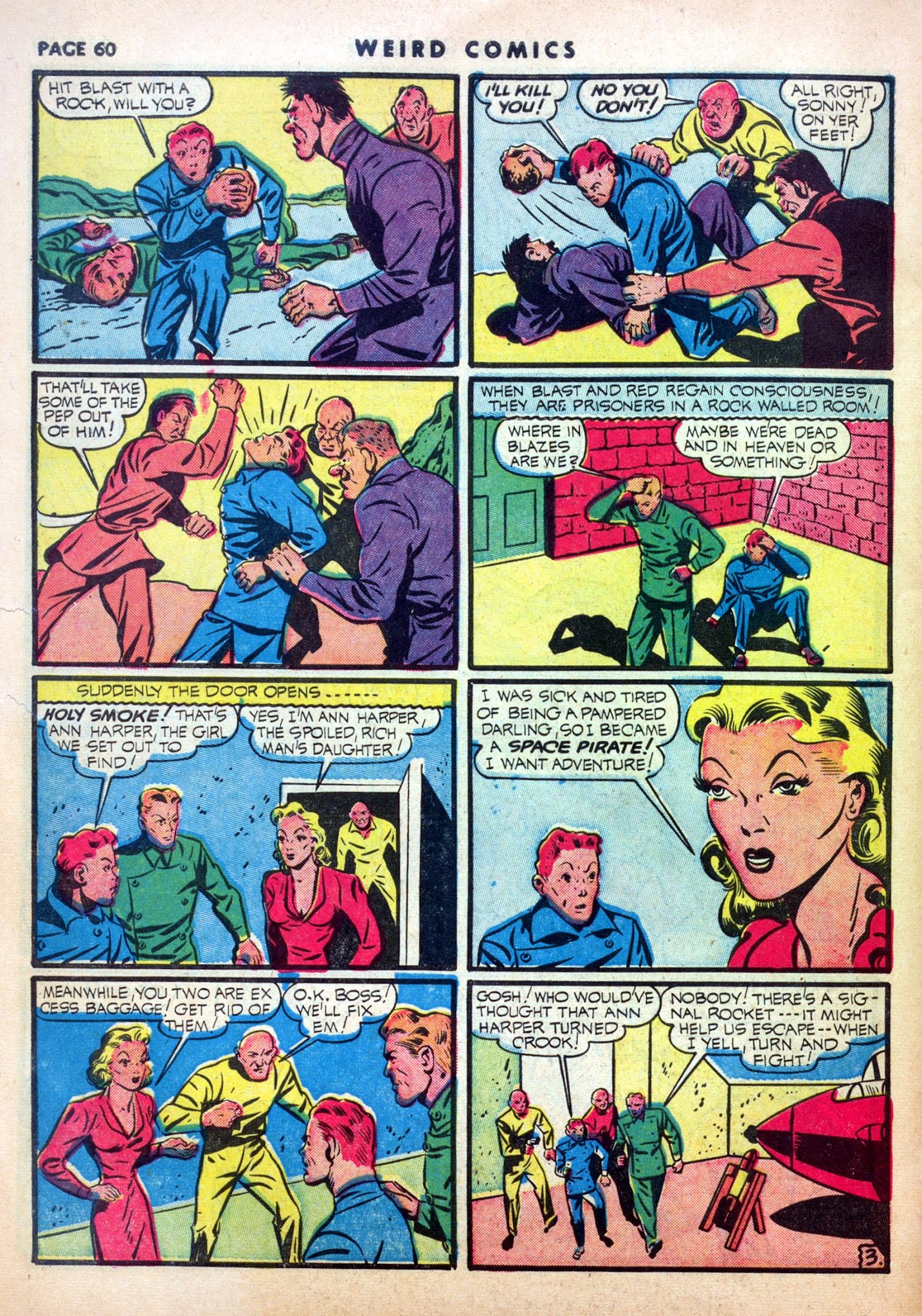 Read online Weird Comics comic -  Issue #16 - 61