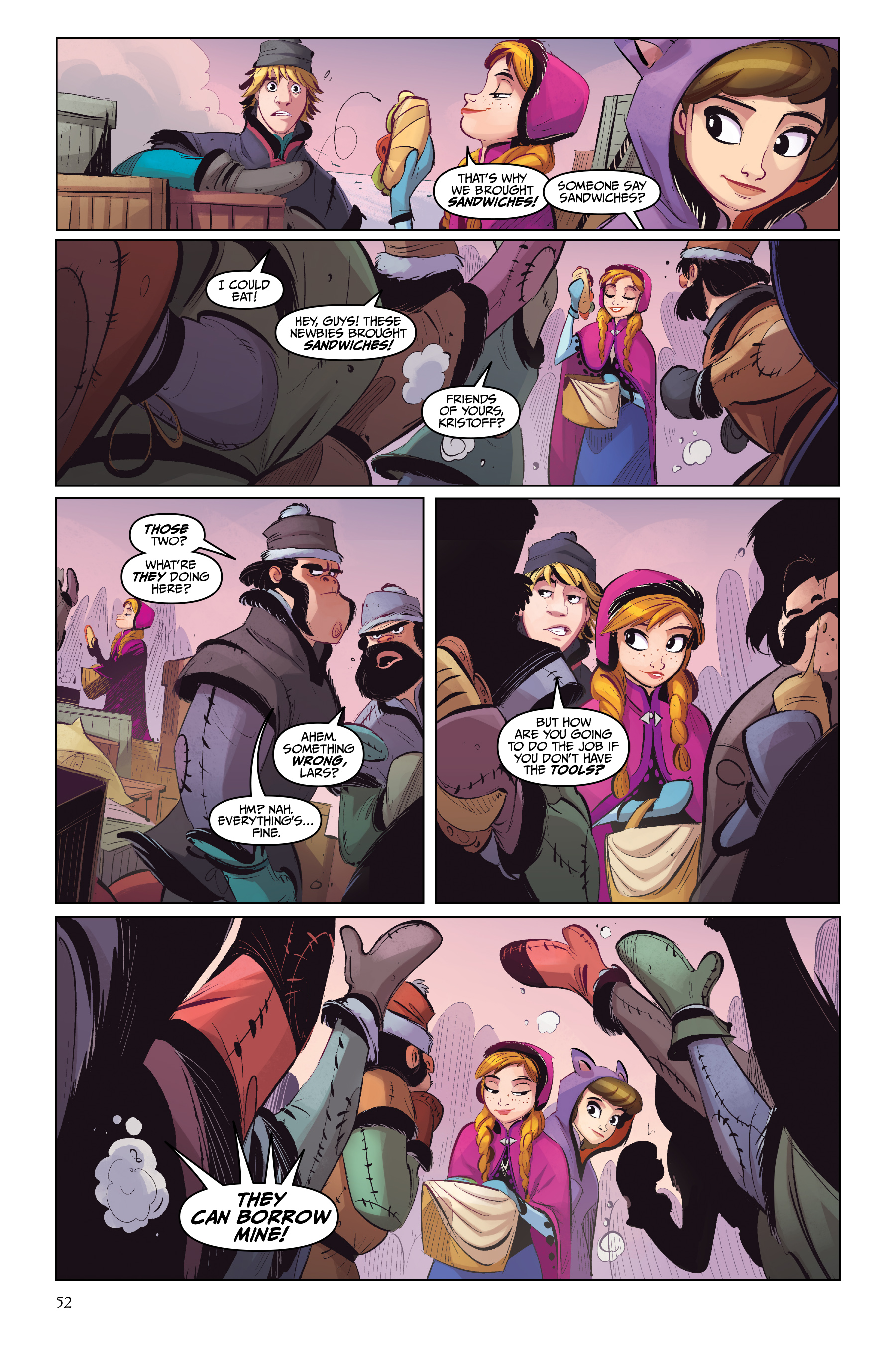 Read online Disney Frozen: Breaking Boundaries comic -  Issue # _TPB - 52