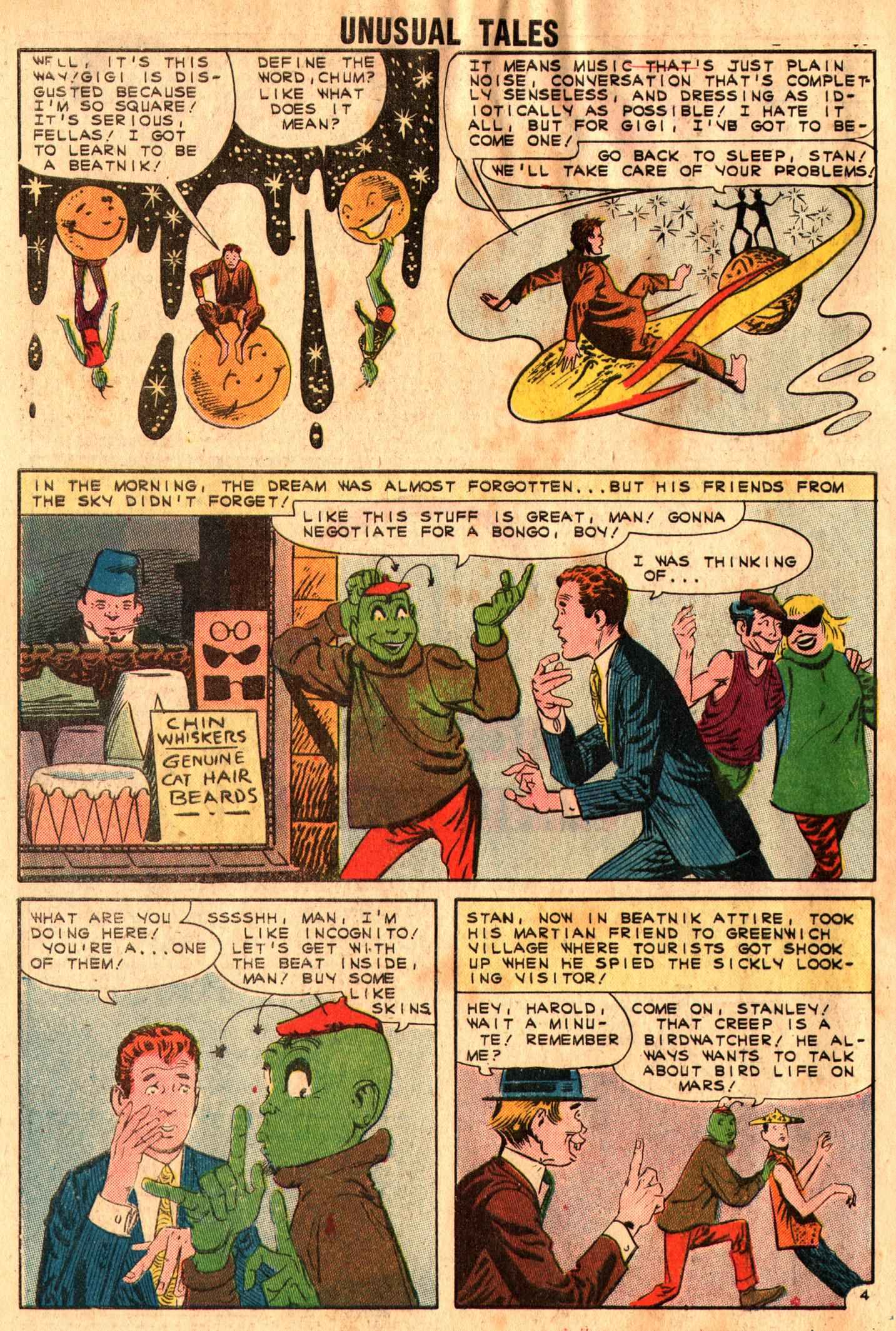 Read online Unusual Tales comic -  Issue #29 - 32