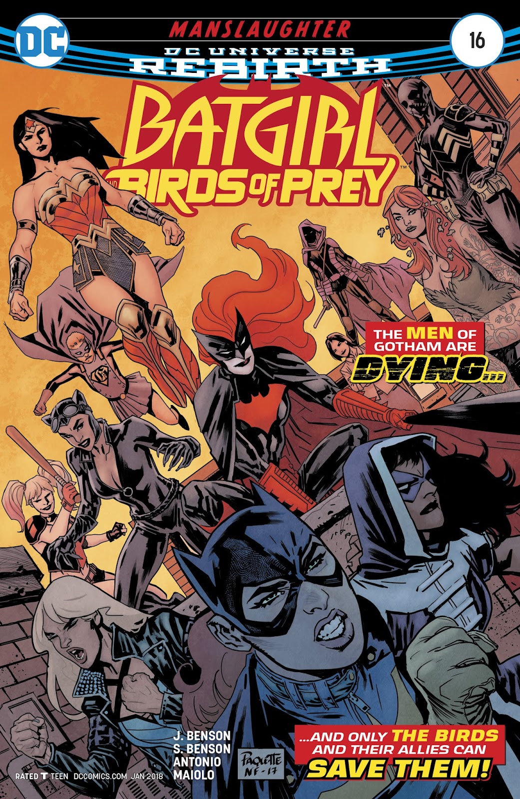 Batgirl and the Birds of Prey issue 16 - Page 1