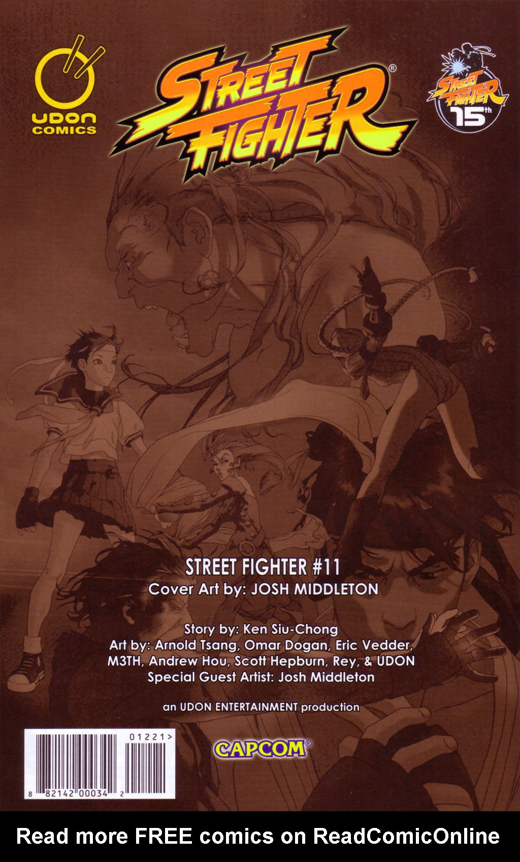Read online Street Fighter (2003) comic -  Issue #11 - 31