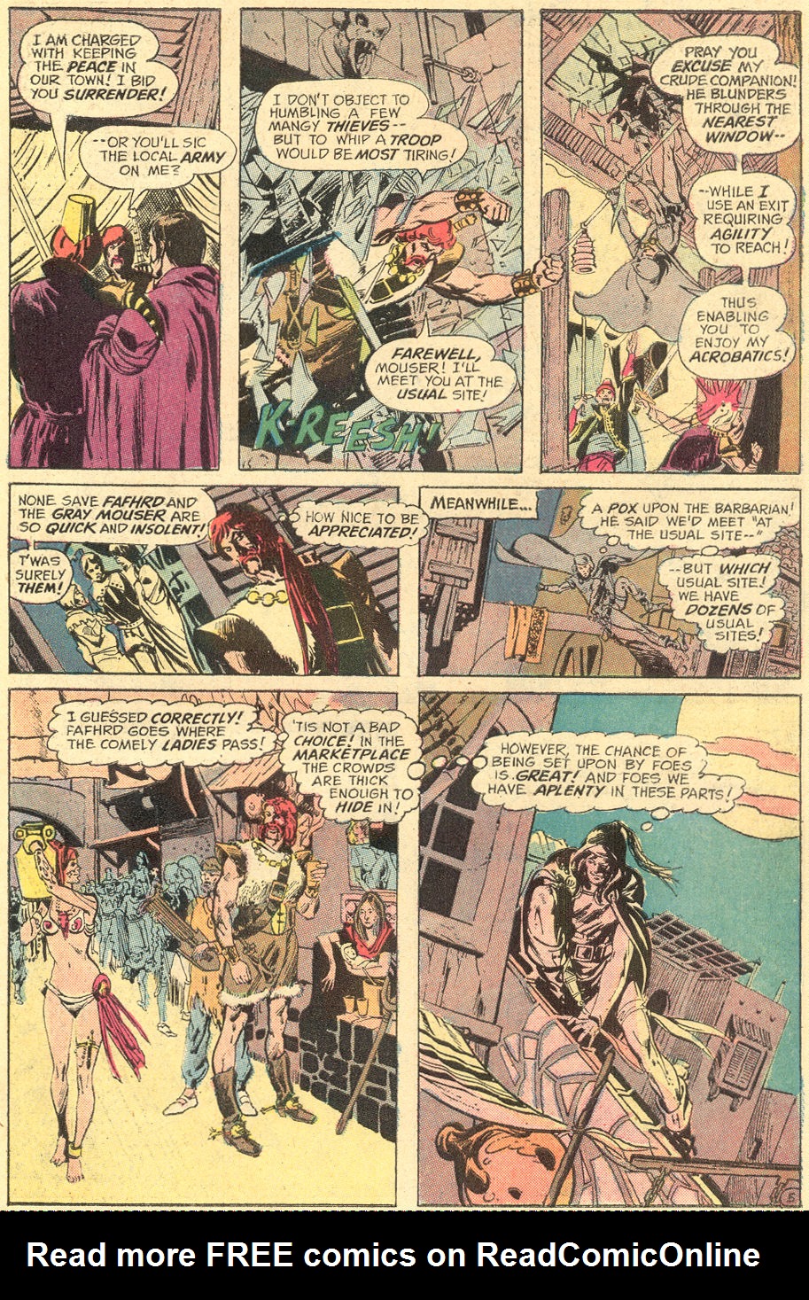 Read online Sword of Sorcery (1973) comic -  Issue #1 - 7