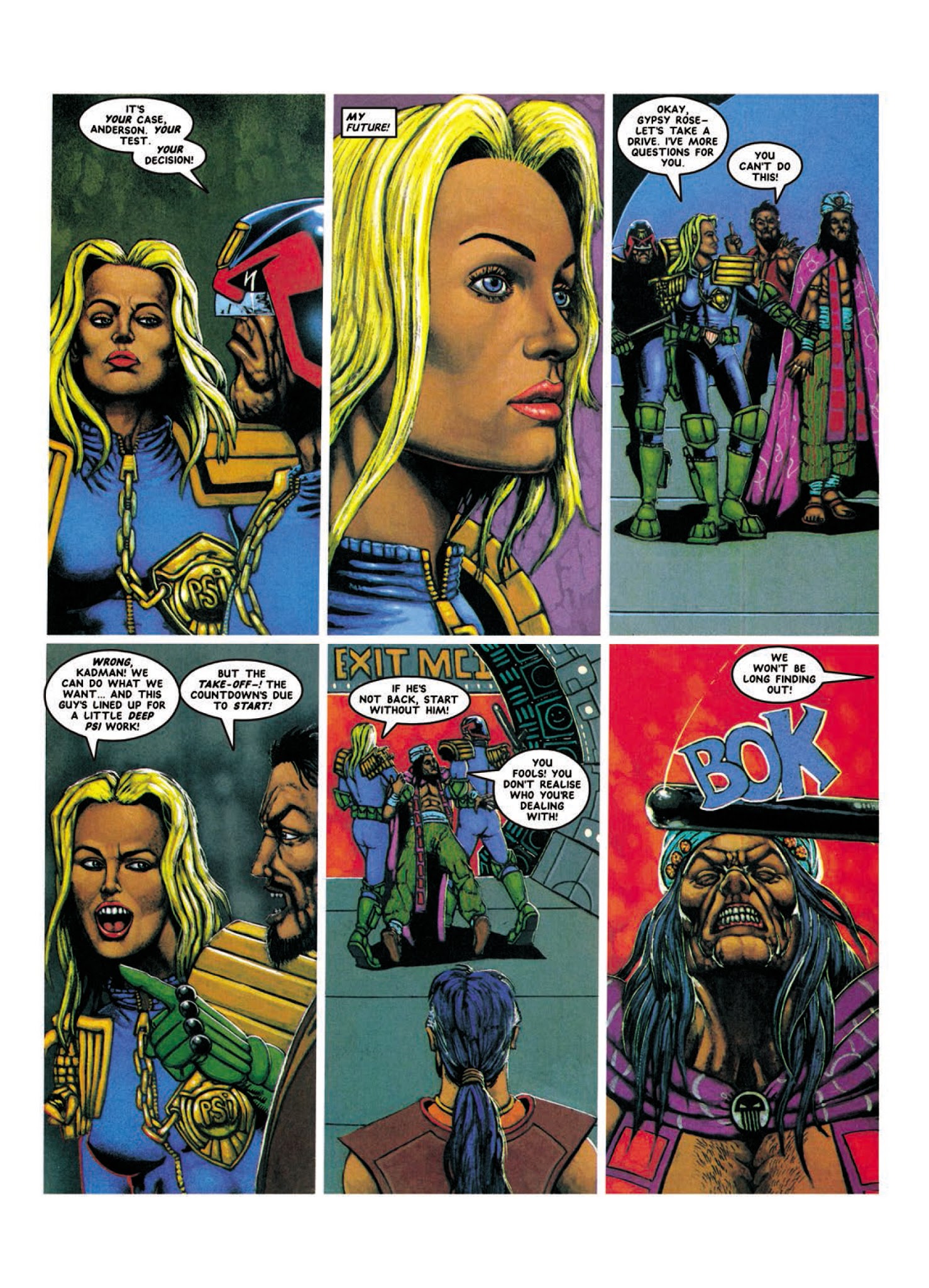Read online Judge Anderson: The Psi Files comic -  Issue # TPB 3 - 33