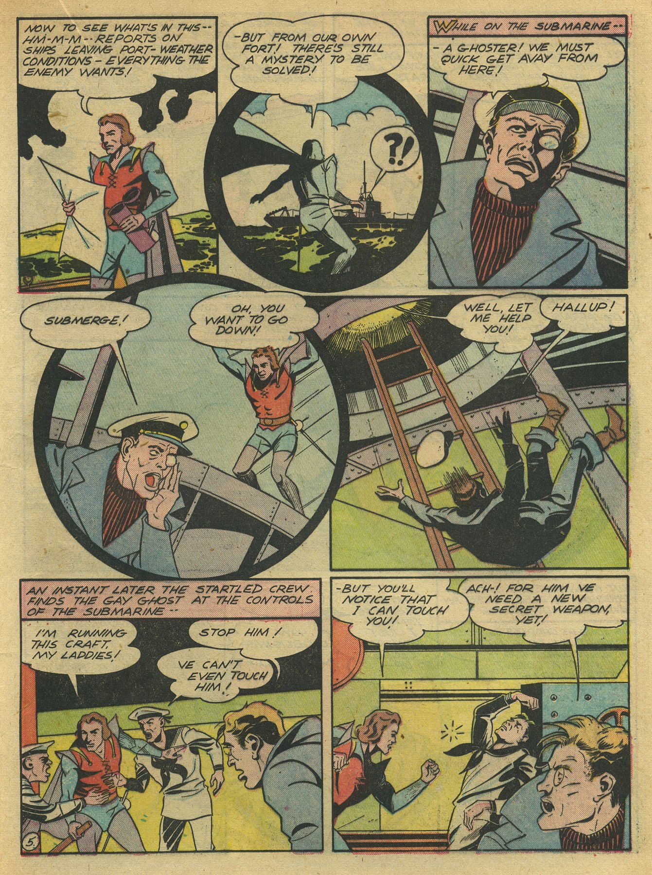 Read online Sensation (Mystery) Comics comic -  Issue #10 - 41