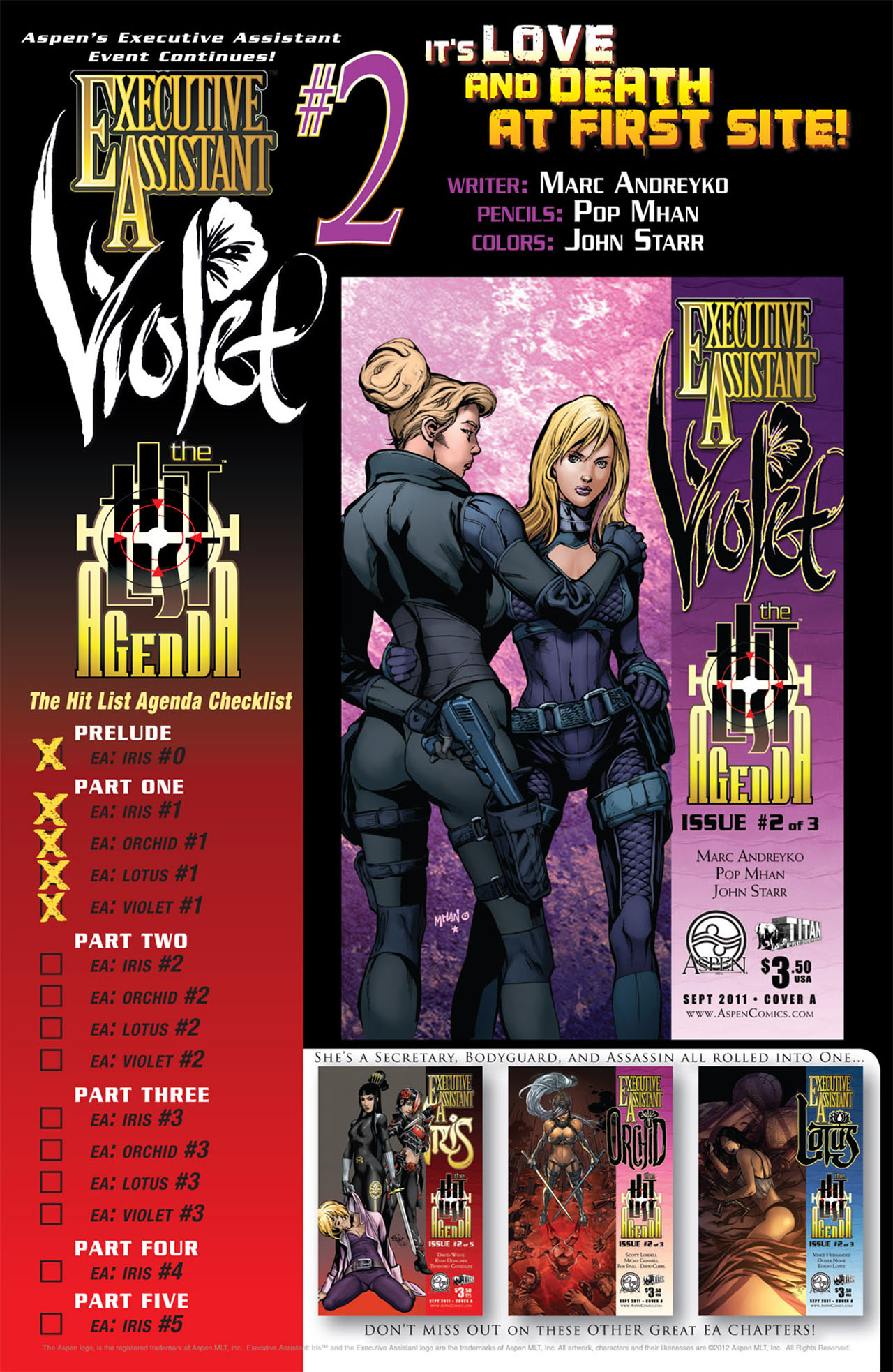 Read online Executive Assistant: Violet comic -  Issue #1 - 24