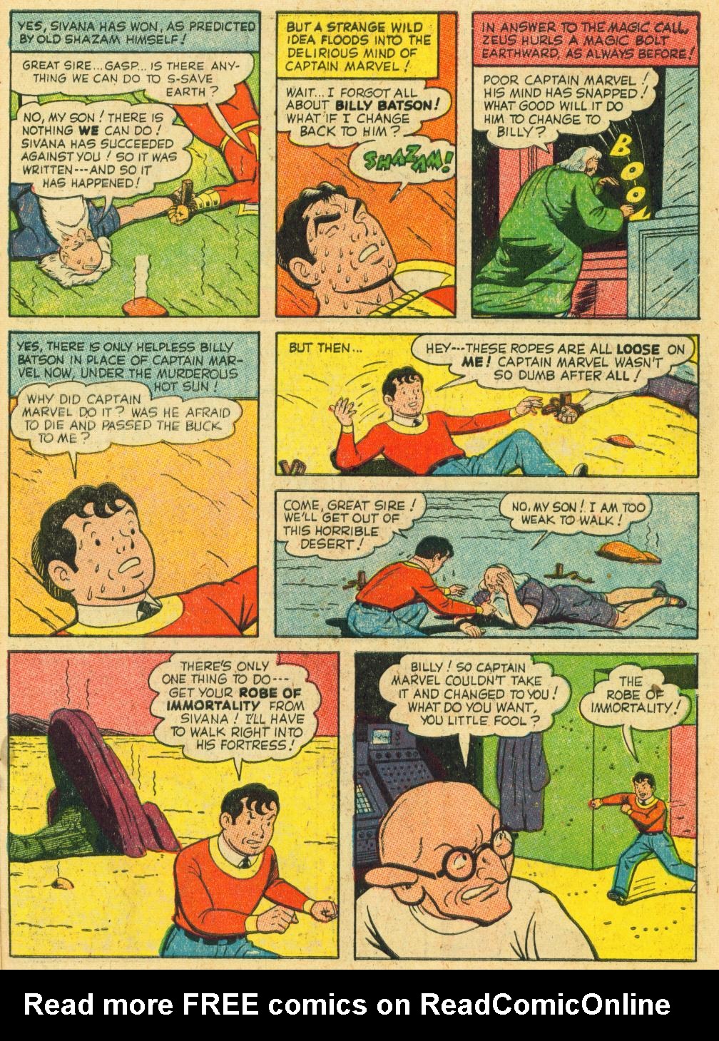 Read online Captain Marvel Adventures comic -  Issue #144 - 31