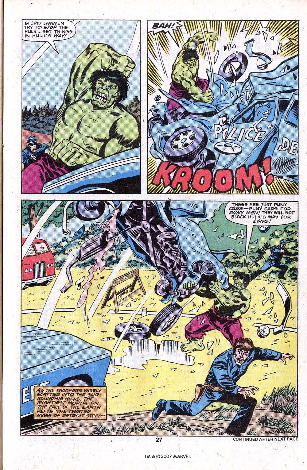 Read online The Incredible Hulk (1968) comic -  Issue #231 - 29