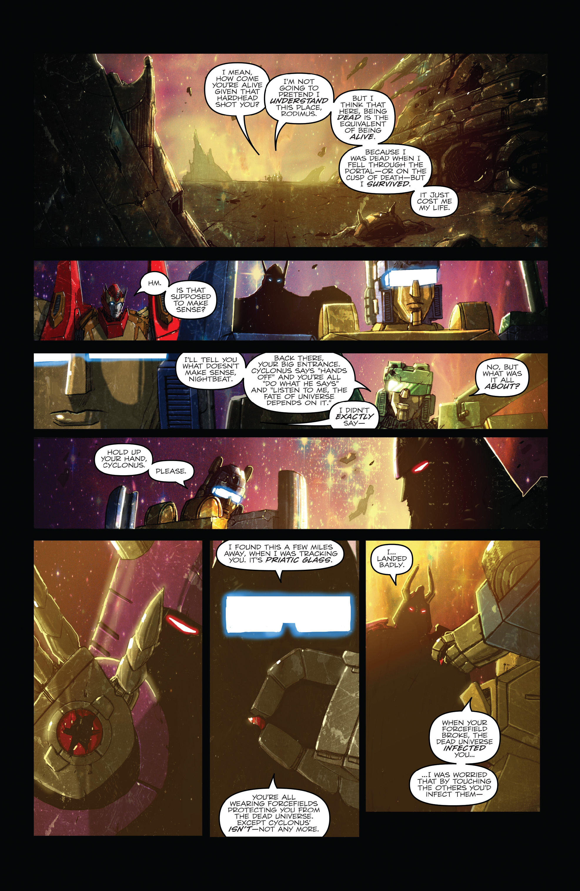 Read online The Transformers: Dark Cybertron comic -  Issue # Full - 122