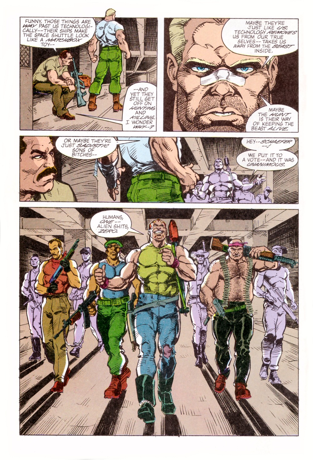 Read online Predator (1989) comic -  Issue #4 - 13
