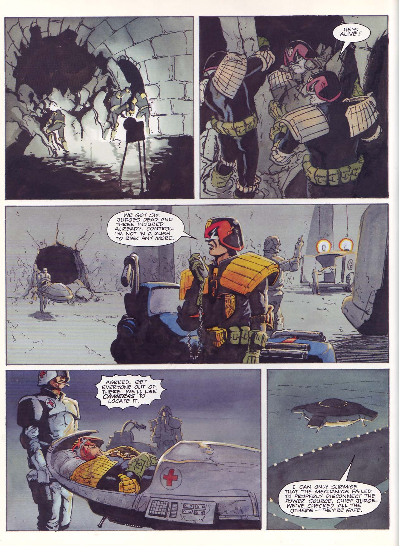 Read online Judge Dredd: Mechanismo comic -  Issue # TPB - 103
