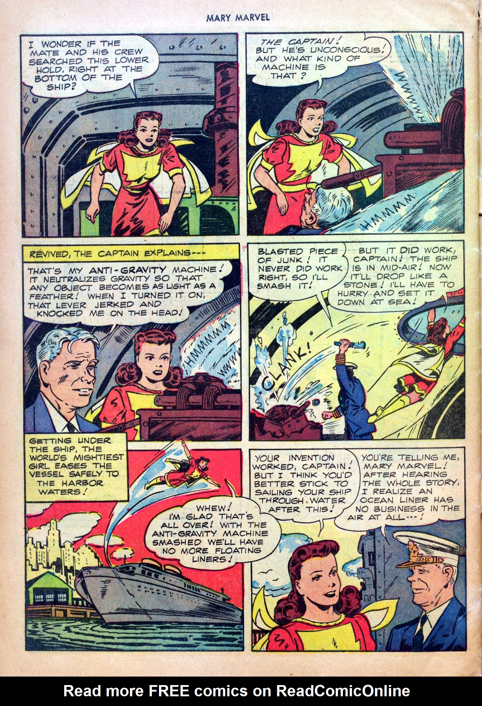 Read online Mary Marvel comic -  Issue #27 - 32