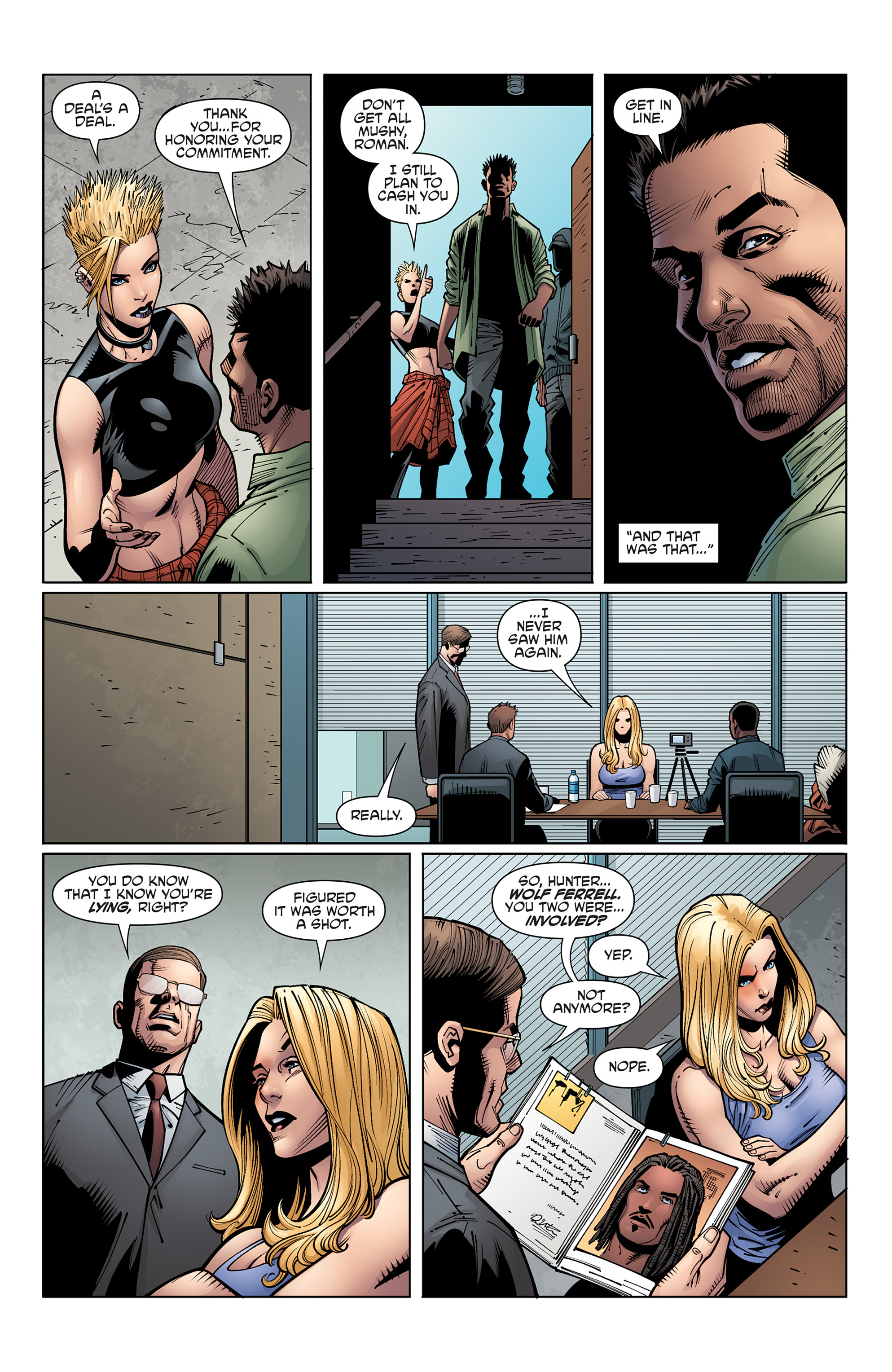 Read online Barb Wire (2015) comic -  Issue #7 - 15