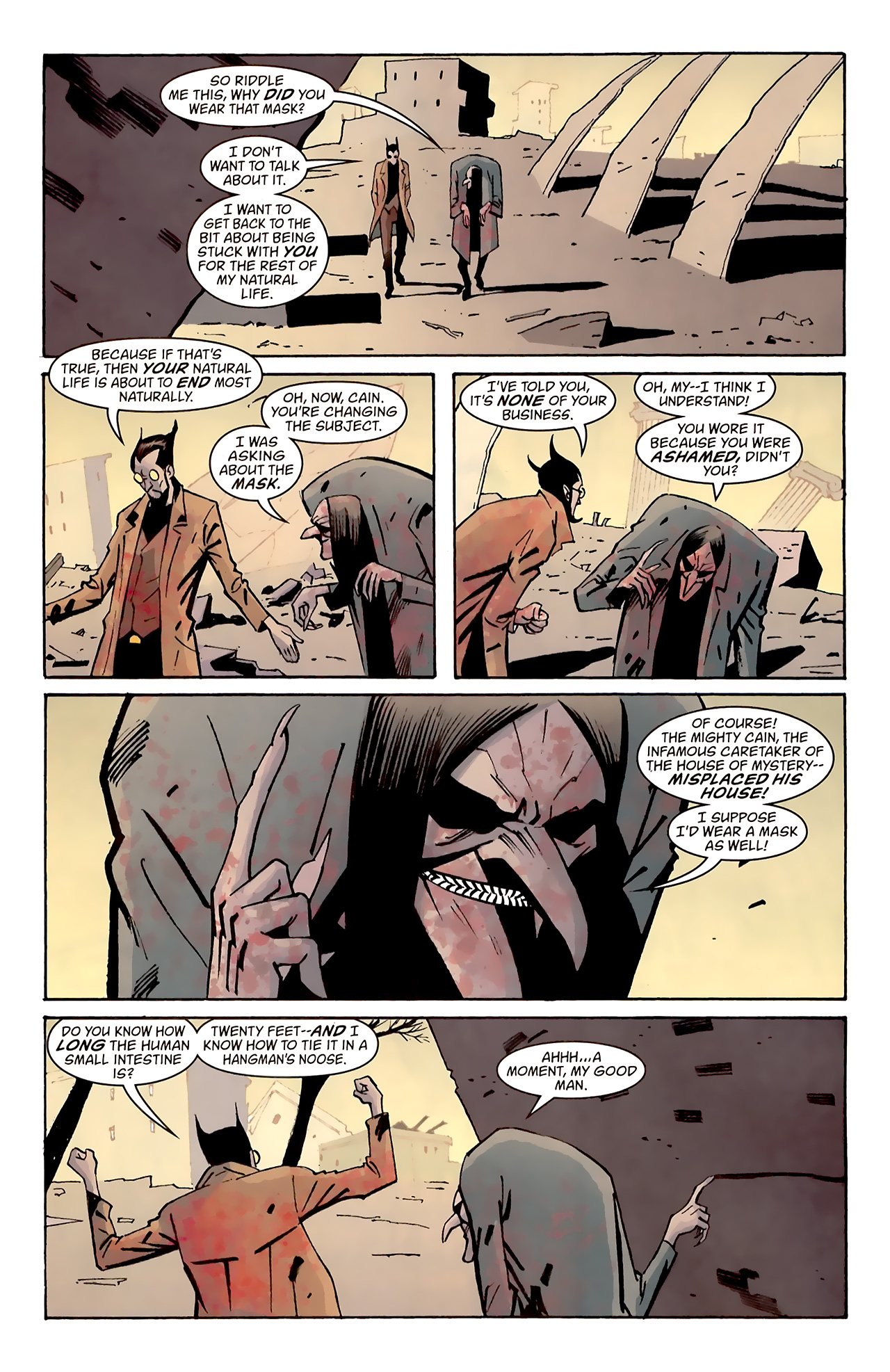 Read online House of Mystery (2008) comic -  Issue #18 - 23