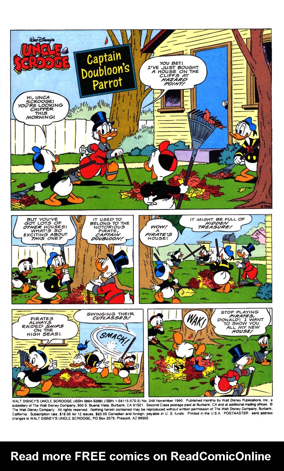 Read online Uncle Scrooge (1953) comic -  Issue #248 - 2