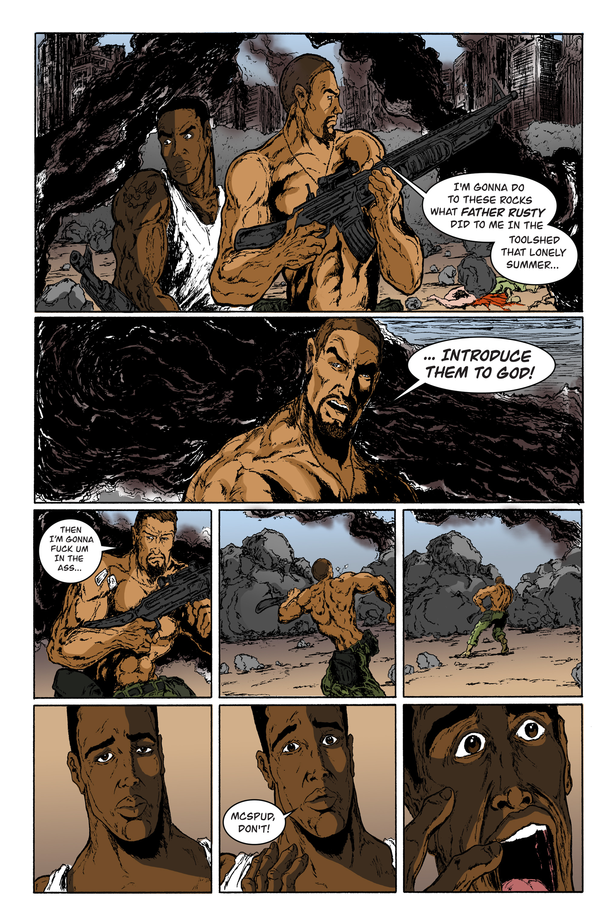 Read online Man vs. Rock comic -  Issue #3 - 24