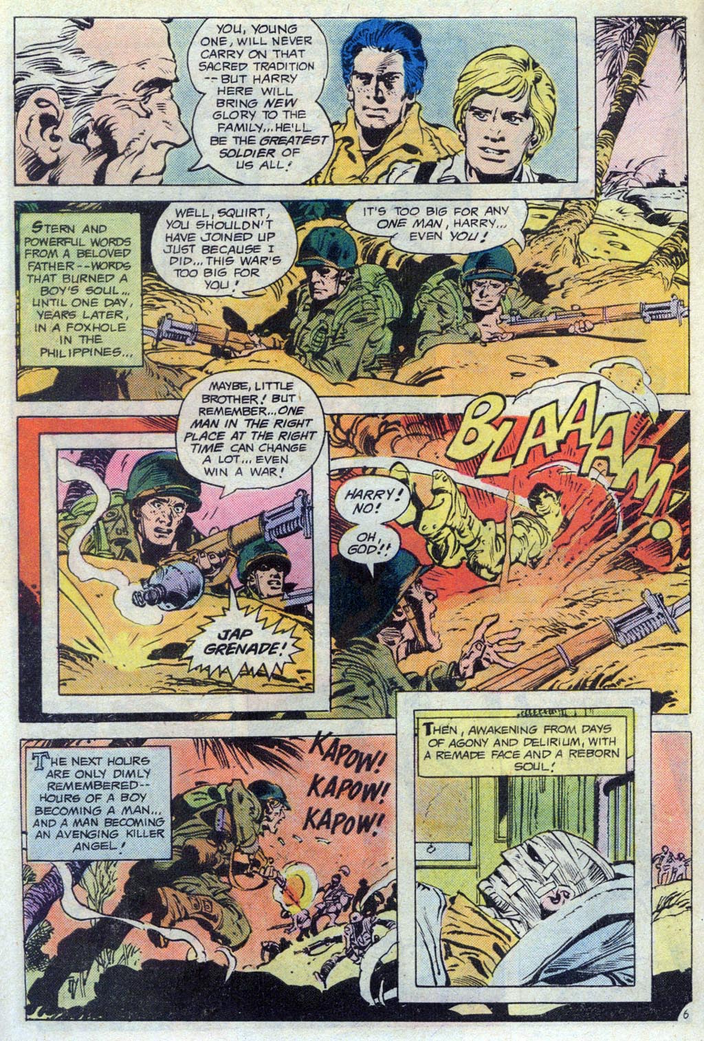 Read online Unknown Soldier (1977) comic -  Issue #205 - 7