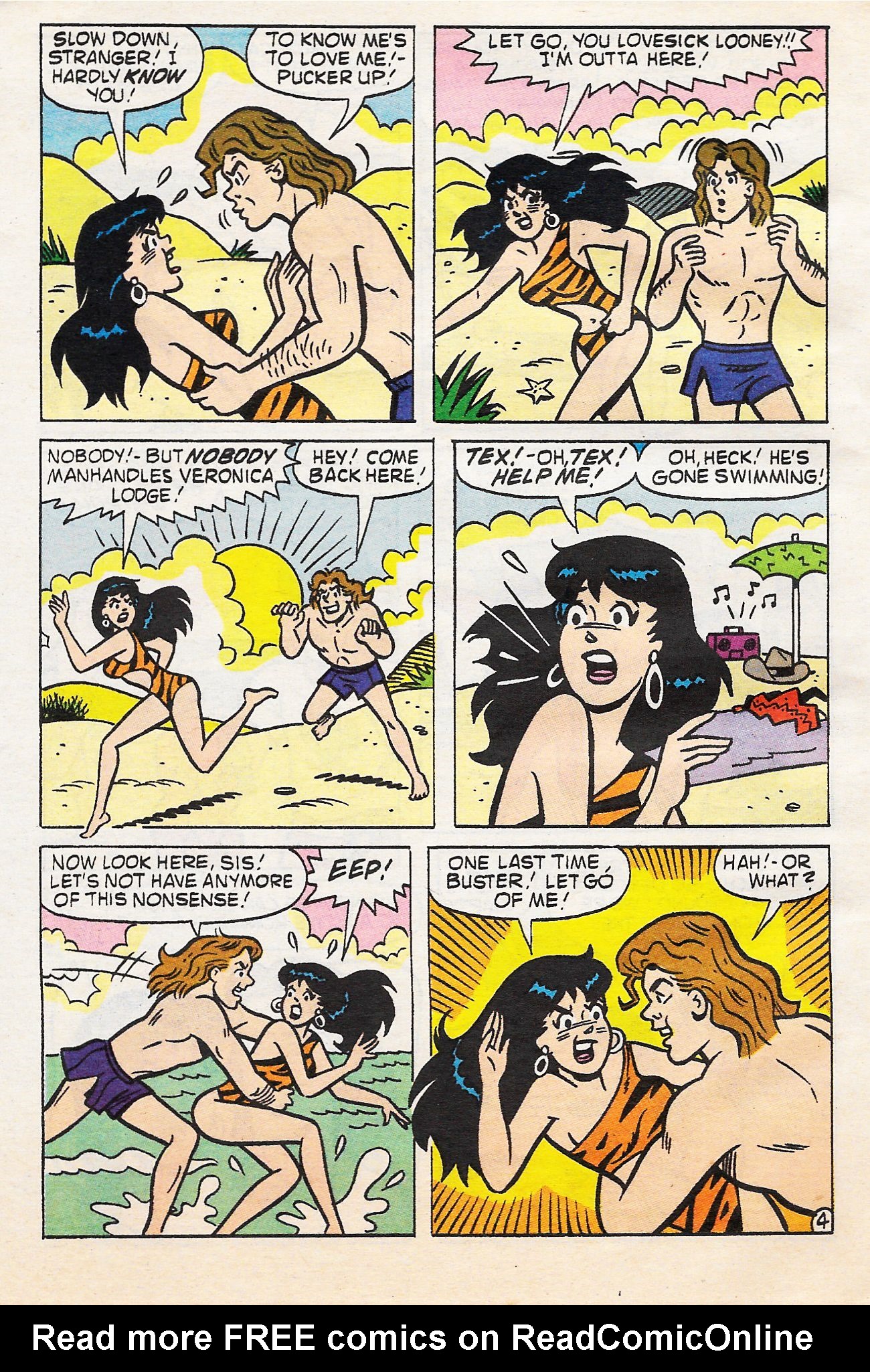 Read online Betty and Veronica Digest Magazine comic -  Issue #58 - 6