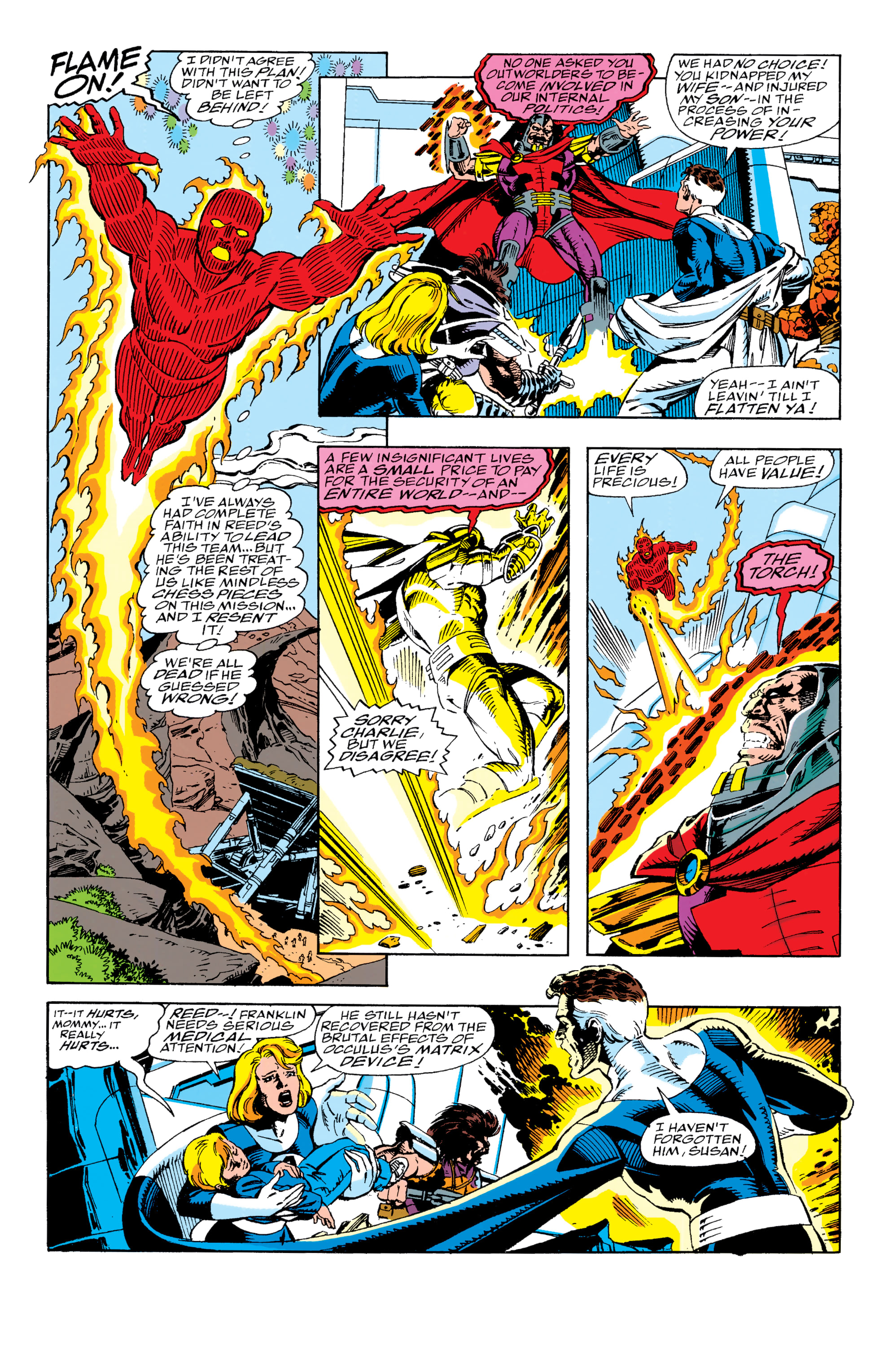 Read online Fantastic Four Epic Collection comic -  Issue # This Flame, This Fury (Part 1) - 76