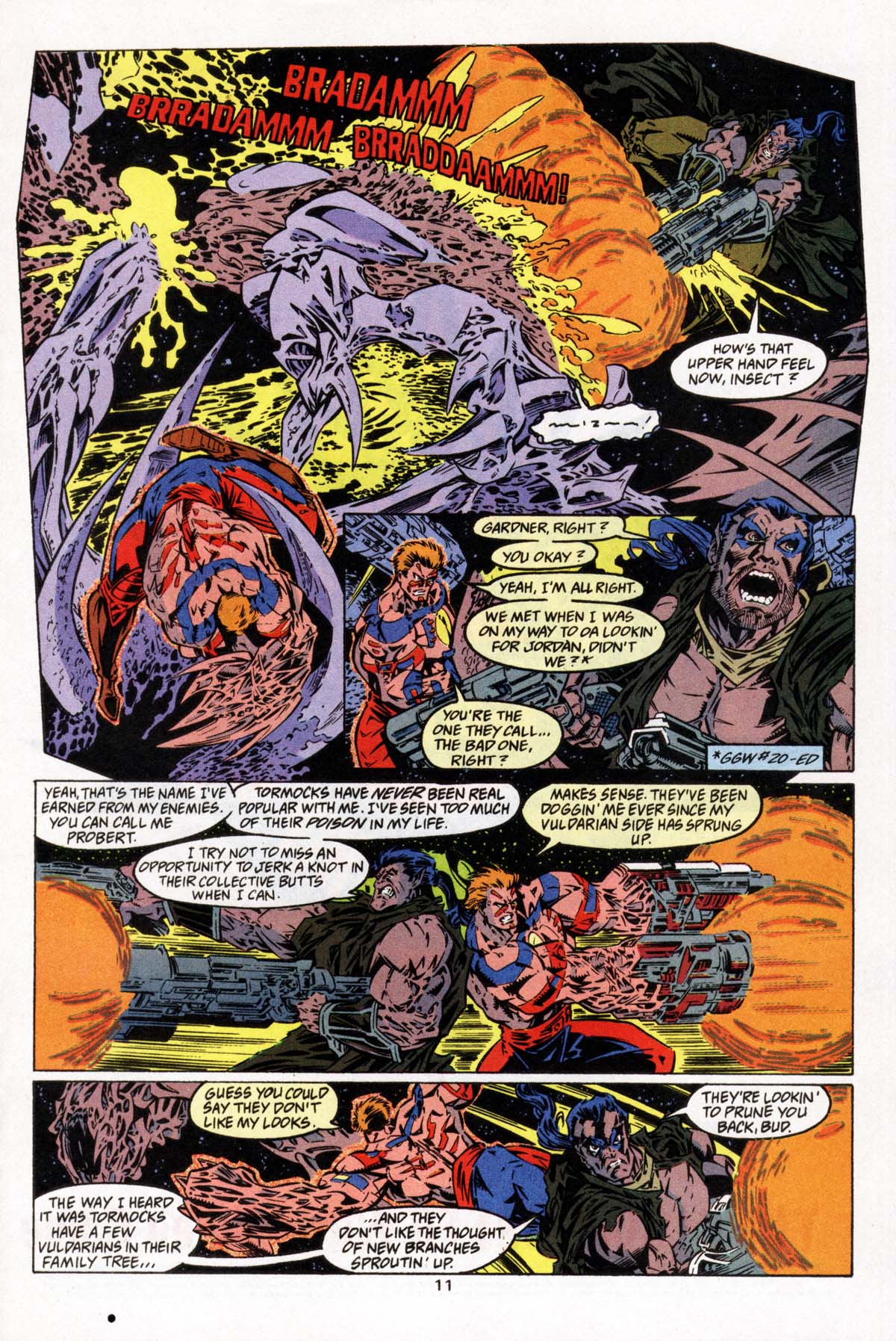 Read online Justice League America comic -  Issue #101c - 14