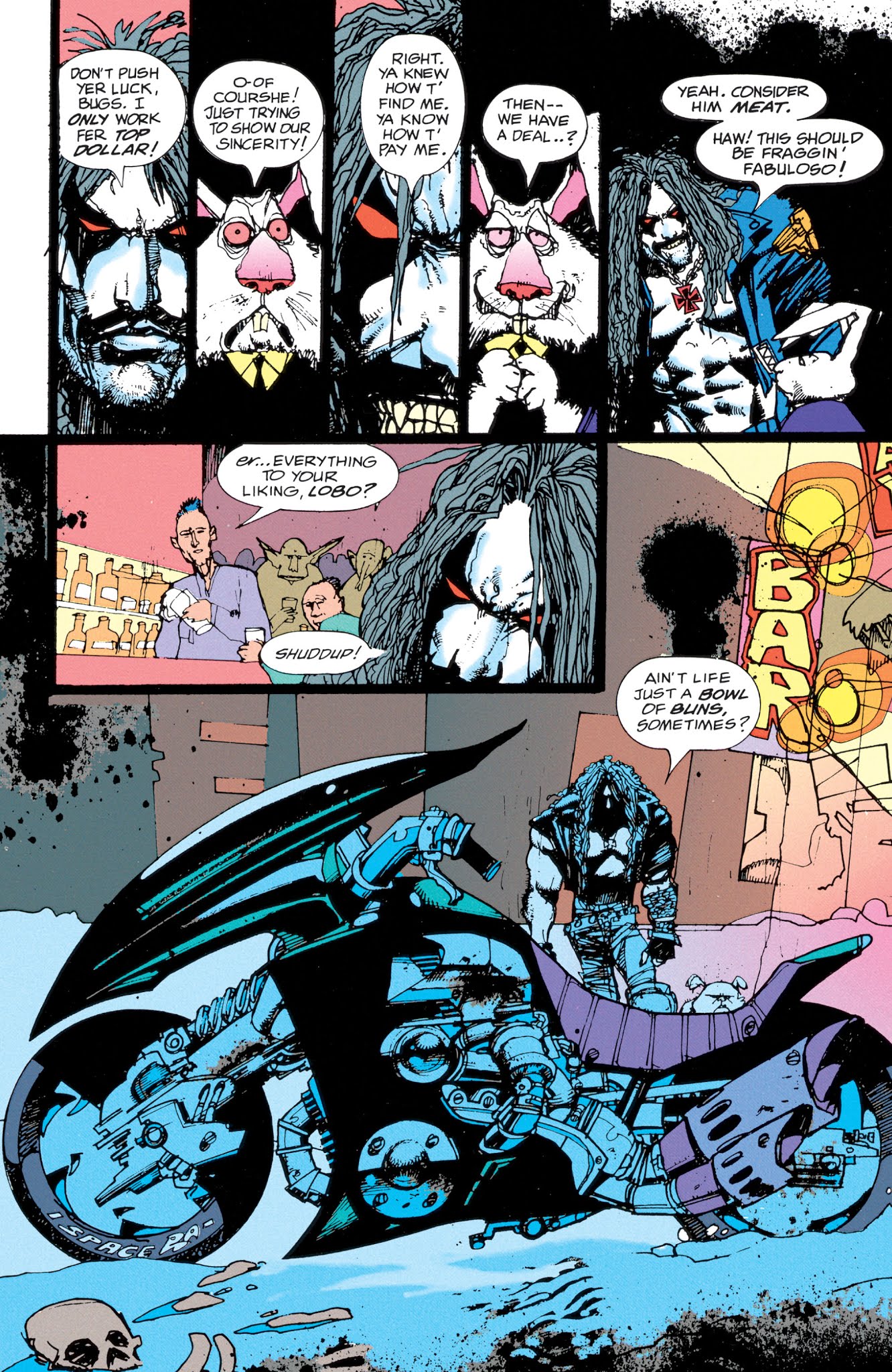 Read online Lobo by Keith Giffen & Alan Grant comic -  Issue # TPB 1 (Part 2) - 22