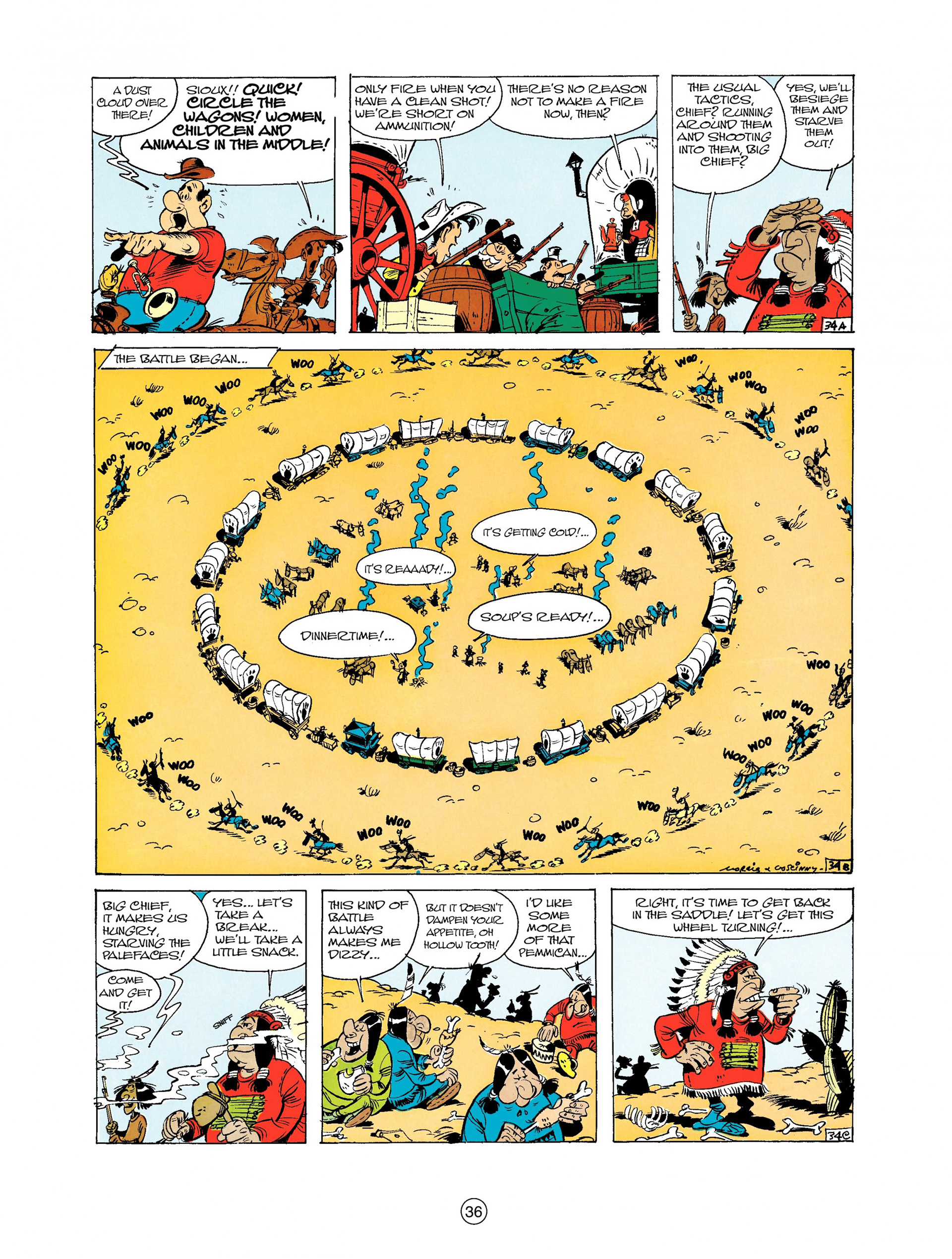 Read online A Lucky Luke Adventure comic -  Issue #9 - 36