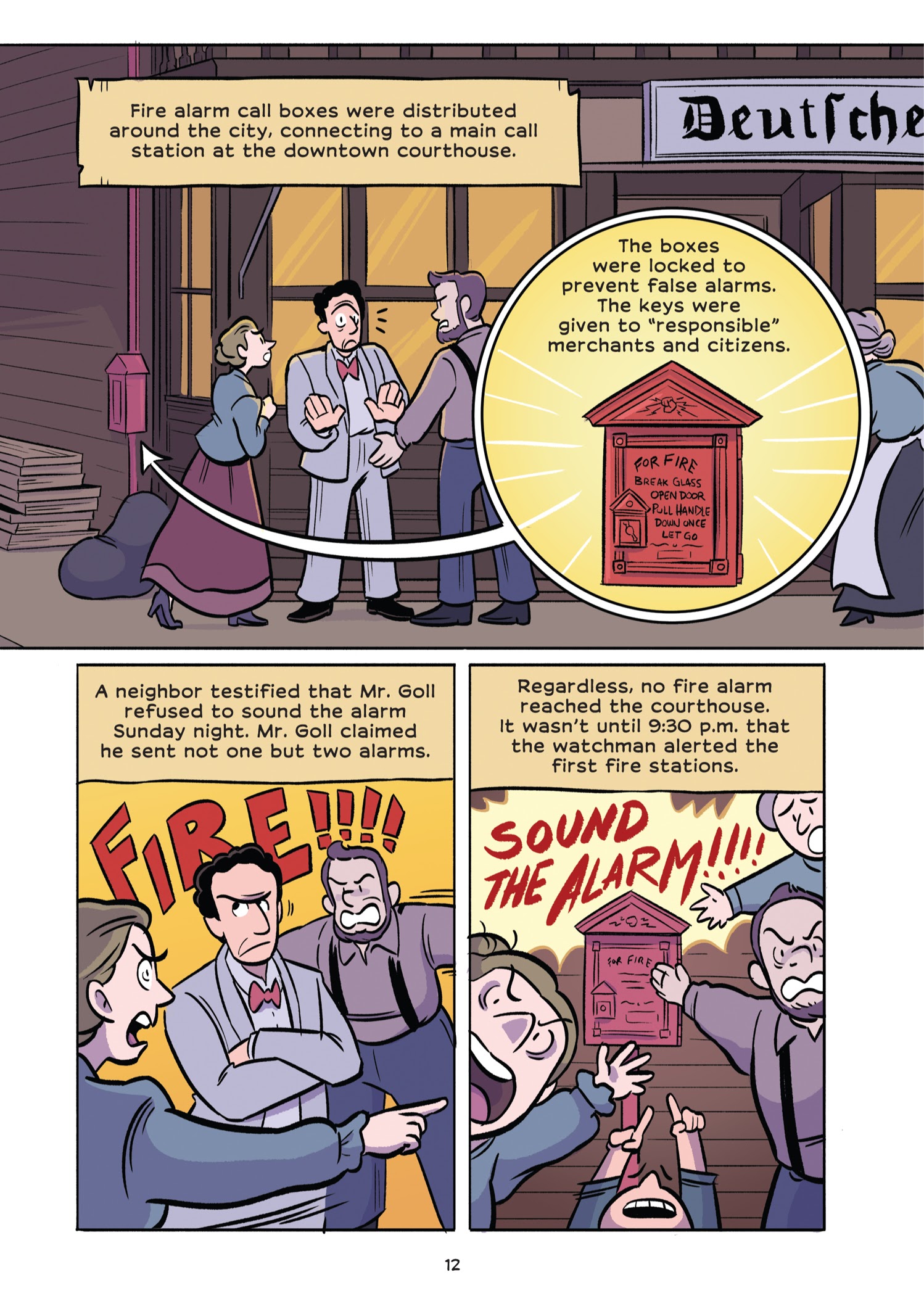 Read online History Comics comic -  Issue # The Great Chicago Fire: Rising From the Ashes - 21