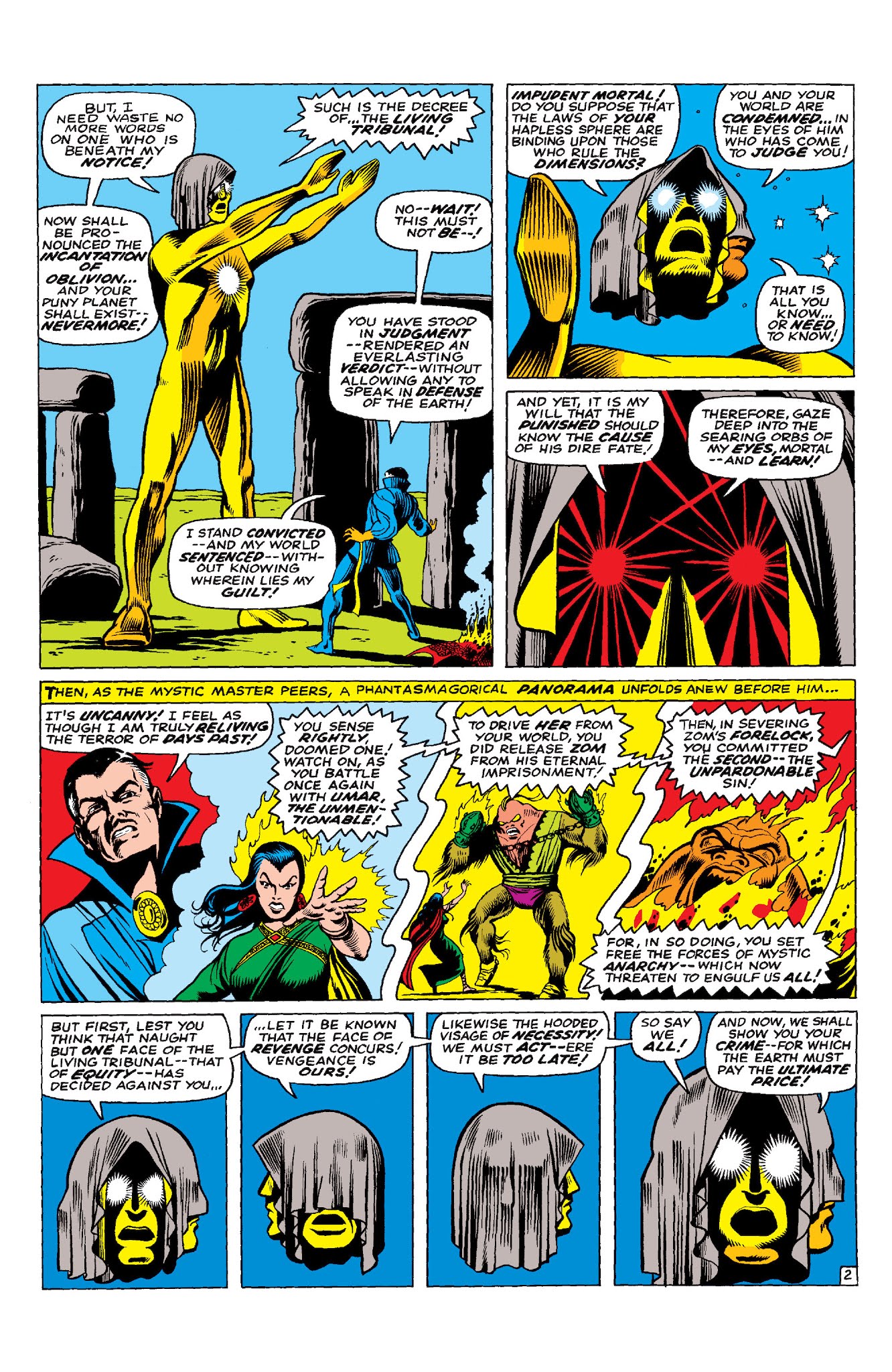 Read online Marvel Masterworks: Doctor Strange comic -  Issue # TPB 2 (Part 2) - 84