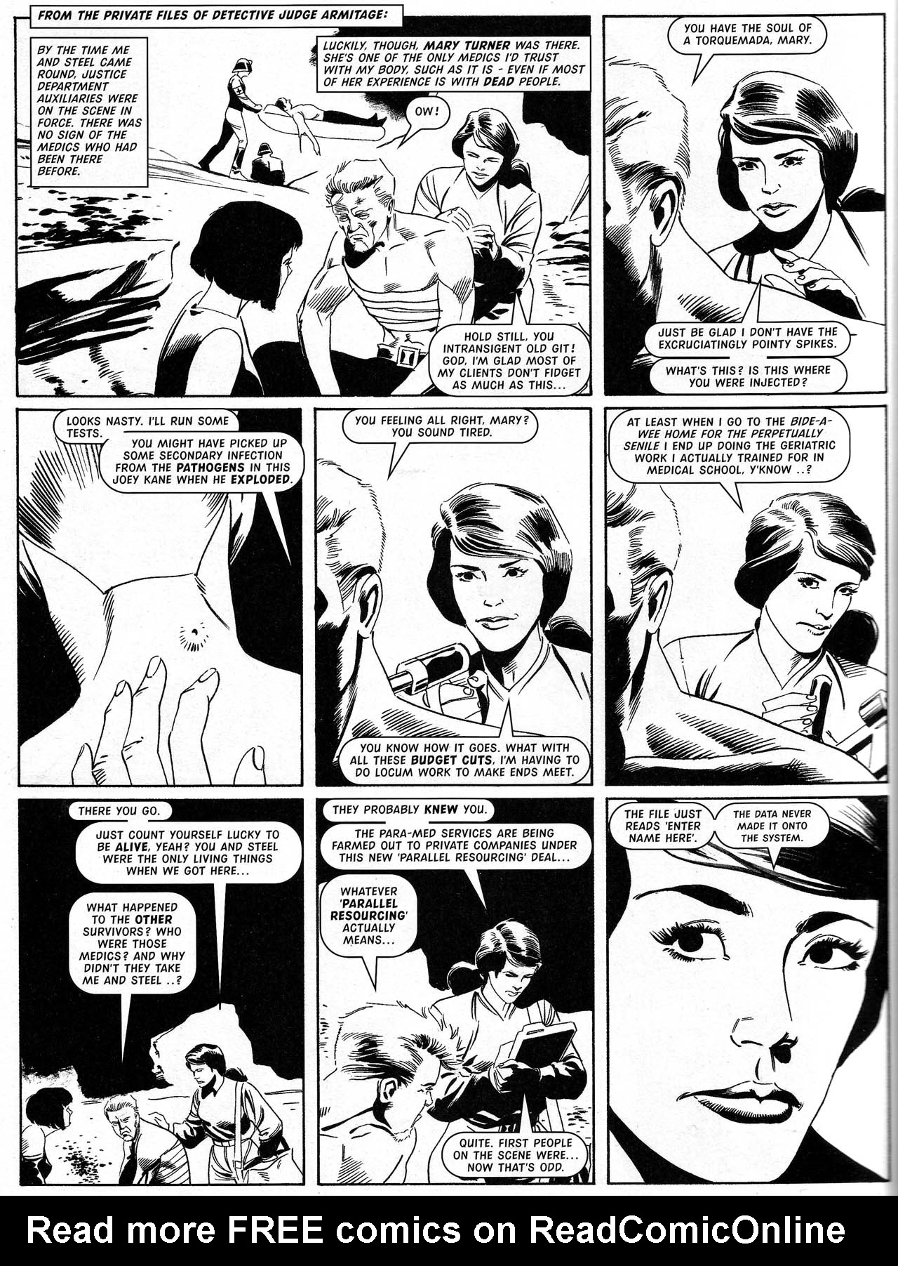 Read online Judge Dredd Megazine (vol. 3) comic -  Issue #64 - 22