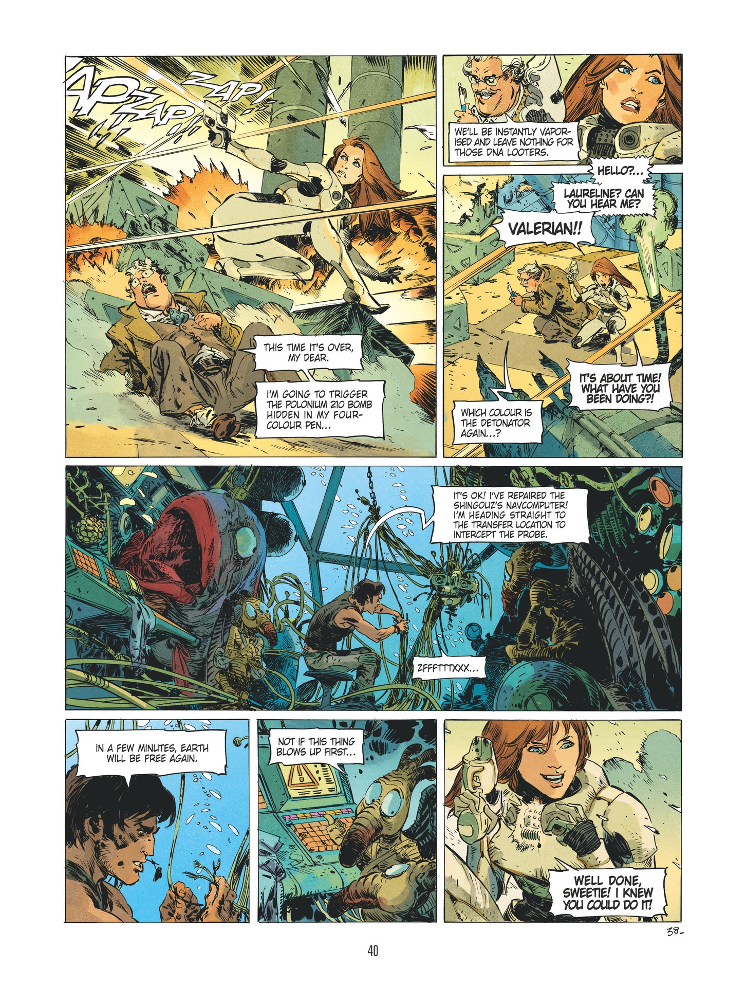 Read online Valerian and Laureline By... comic -  Issue # Full - 43