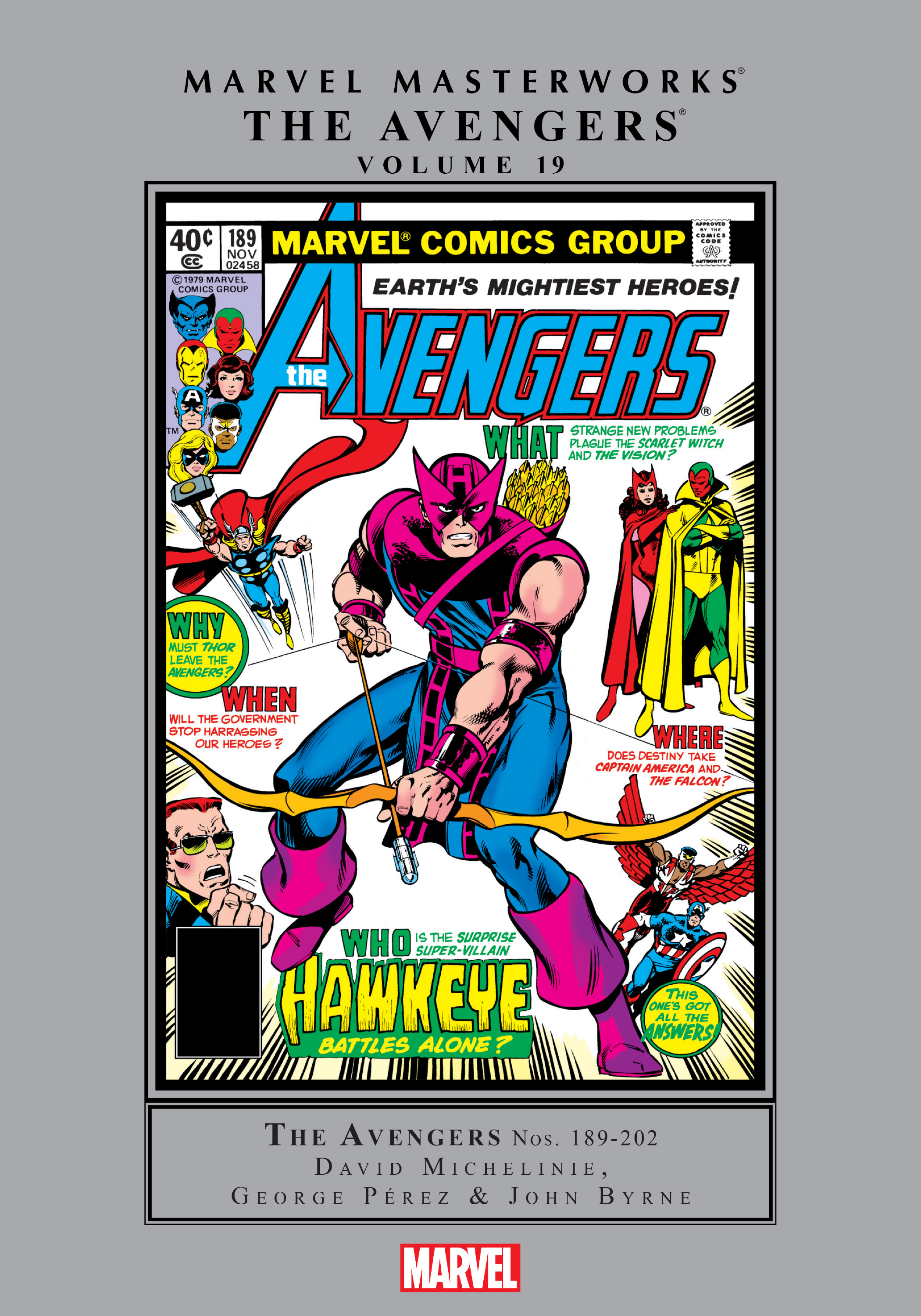Read online Marvel Masterworks: The Avengers comic -  Issue # TPB 19 (Part 1) - 1