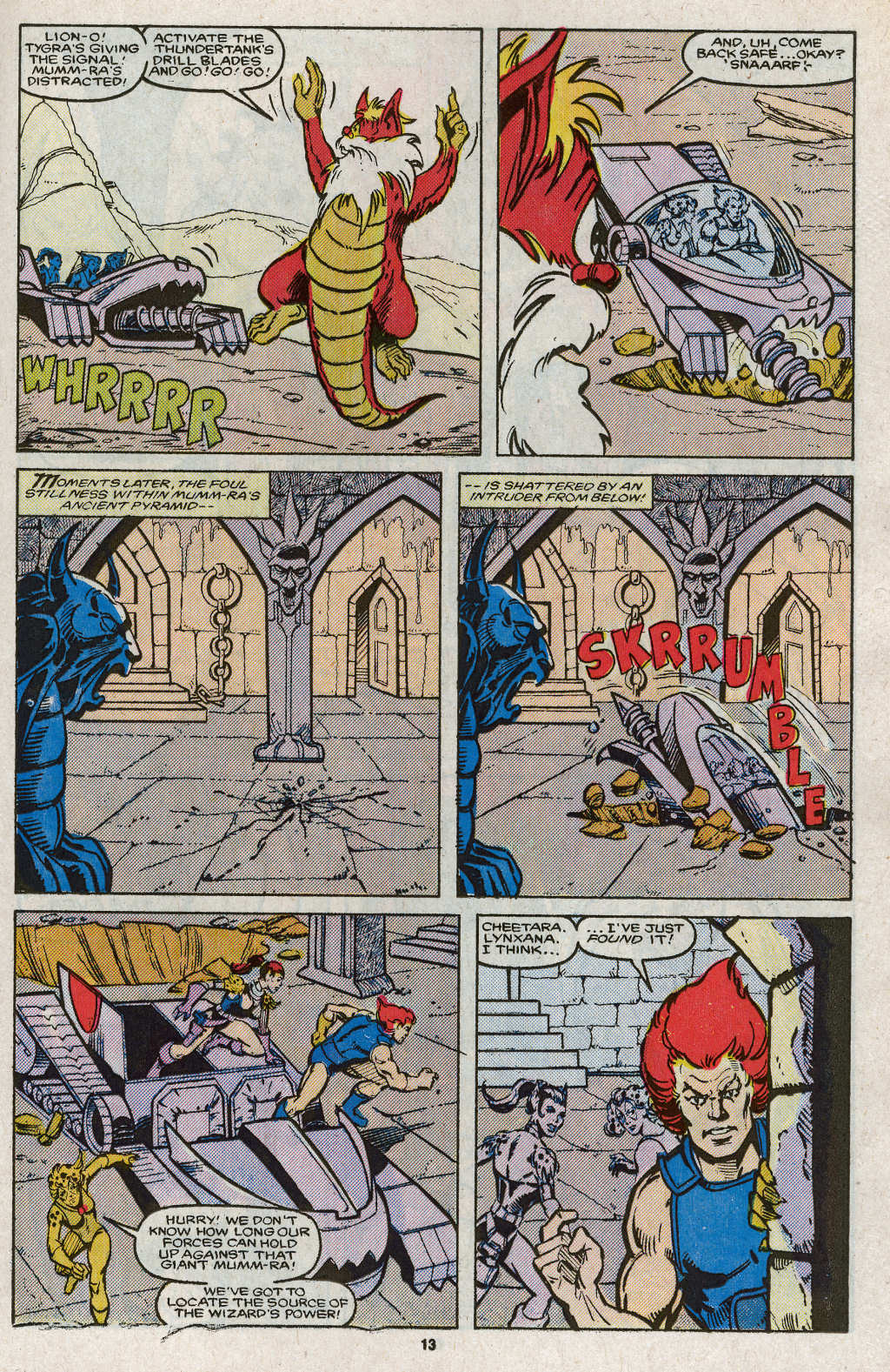 Read online ThunderCats (1985) comic -  Issue #6 - 19