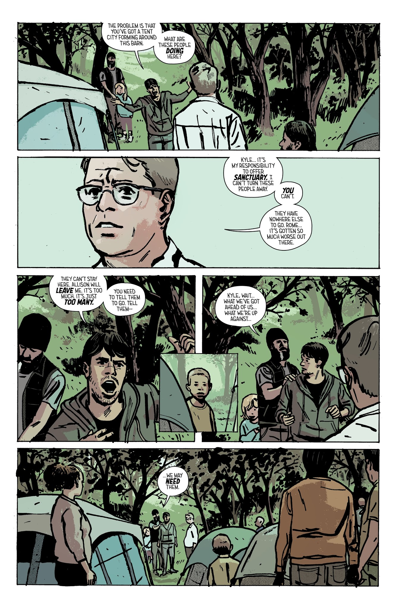 Read online Outcast by Kirkman & Azaceta comic -  Issue #32 - 11