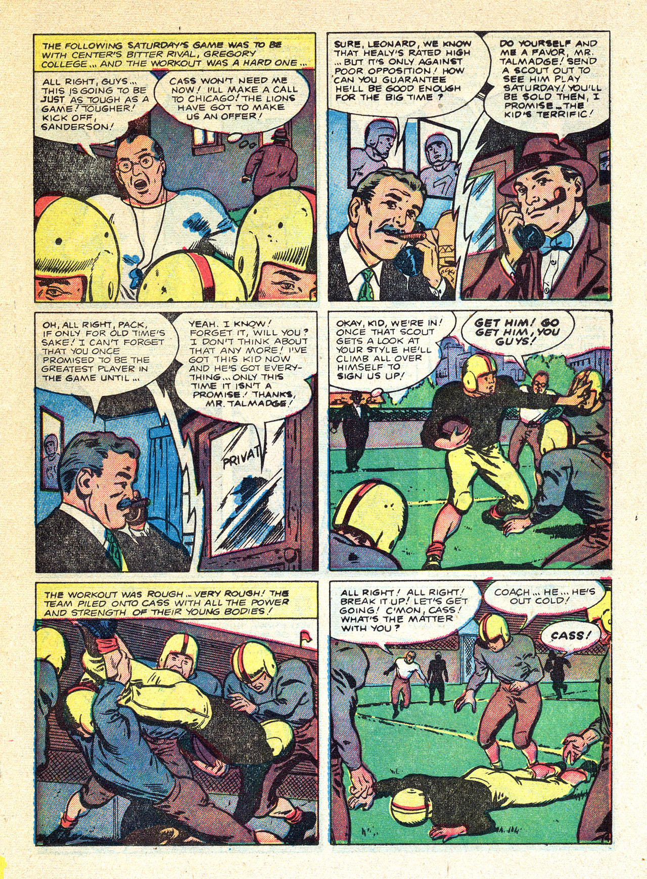 Read online Sports Action comic -  Issue #11 - 23