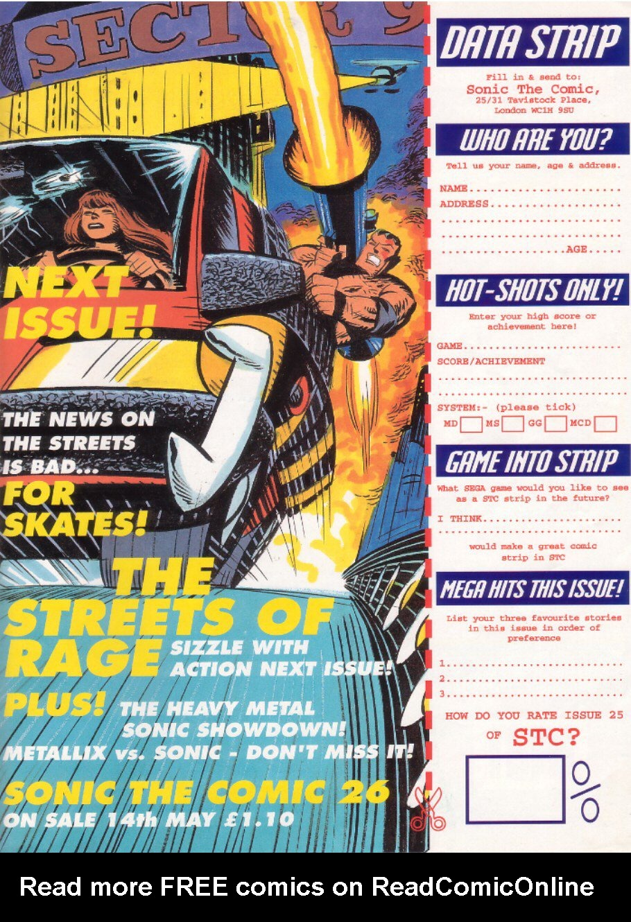 Read online Sonic the Comic comic -  Issue #25 - 32