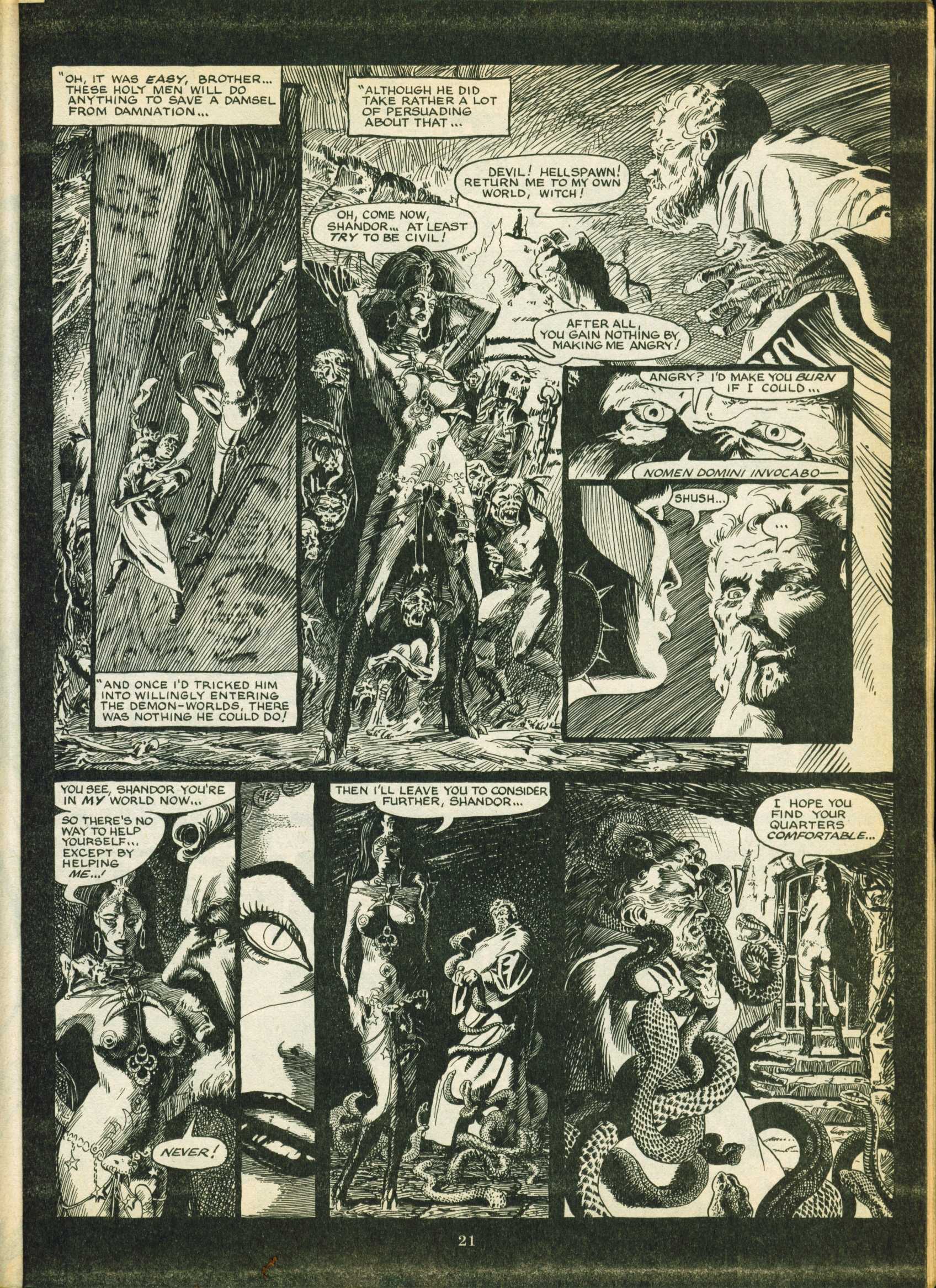 Read online Warrior comic -  Issue #5 - 21