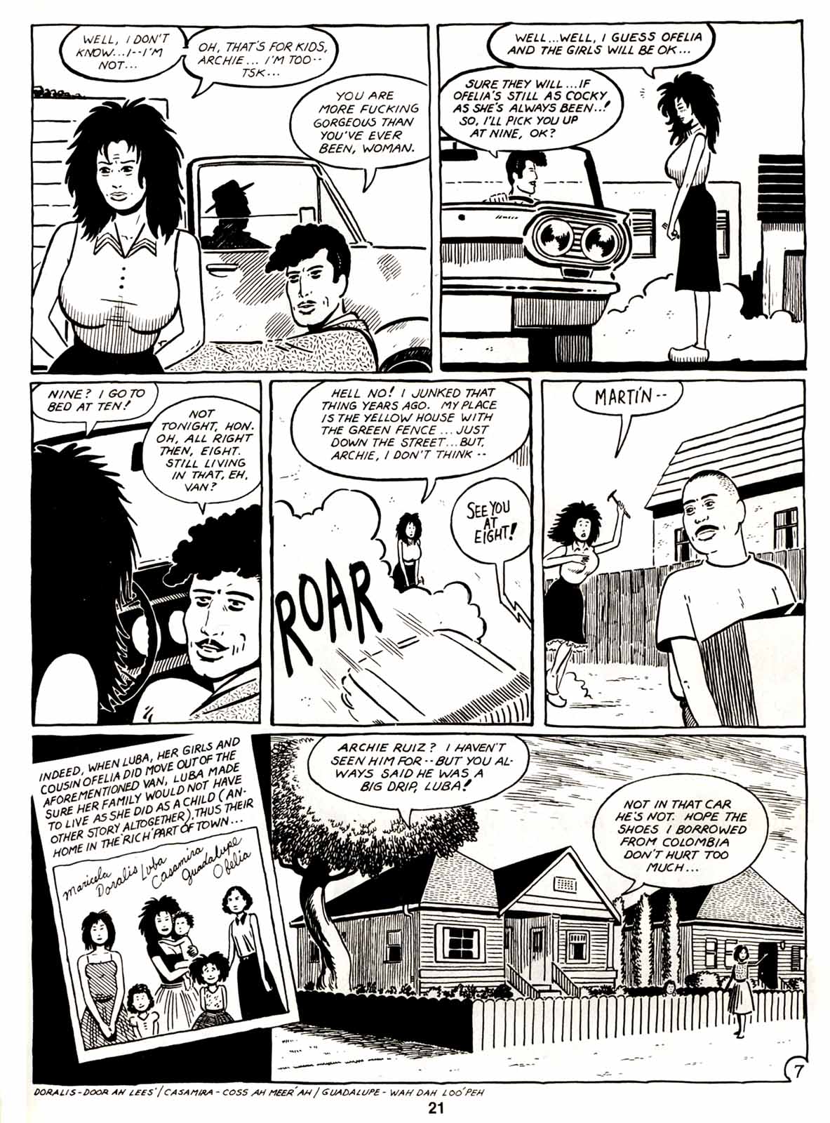 Read online Love and Rockets (1982) comic -  Issue #5 - 23
