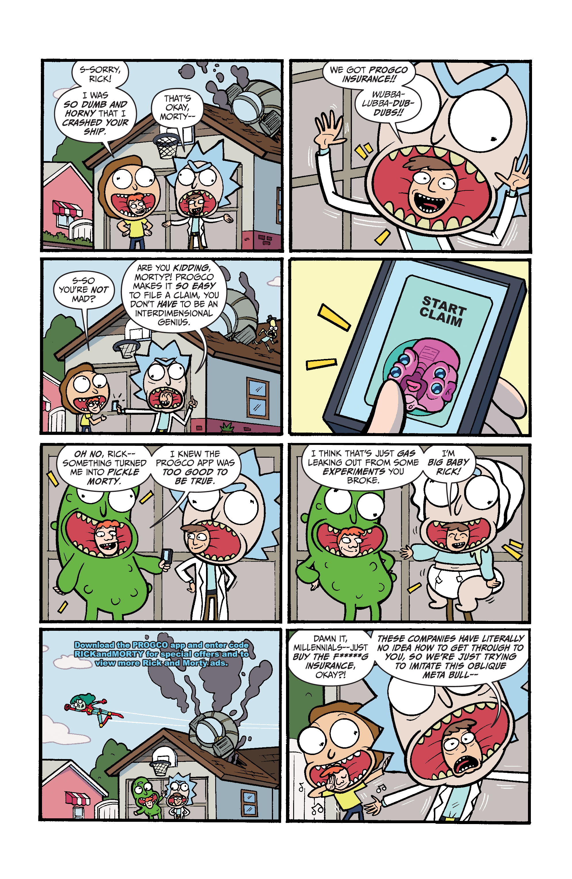 Read online Rick and Morty: Corporate Assets comic -  Issue #3 - 12