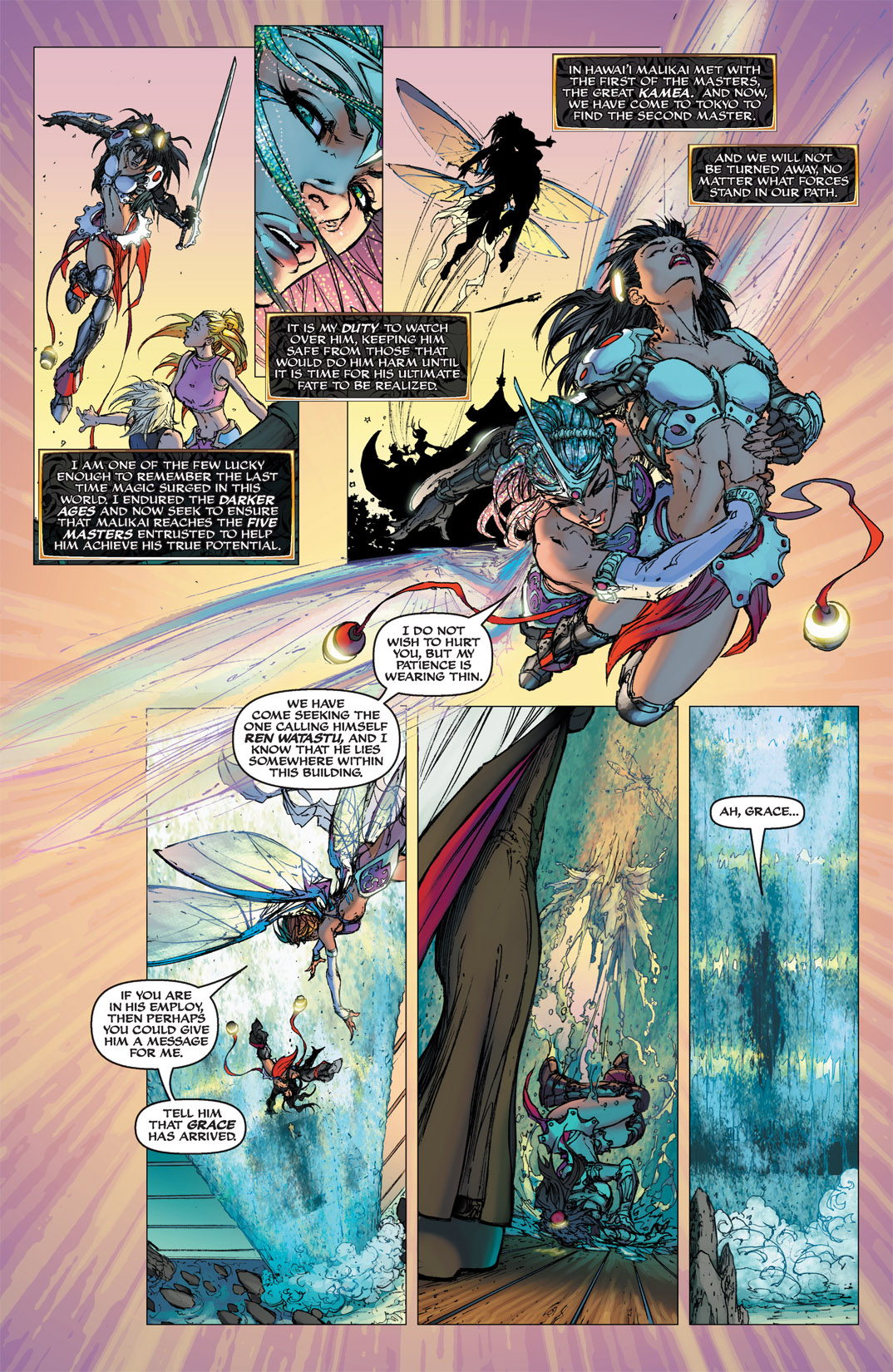 Read online Michael Turner's Soulfire (2003) comic -  Issue #6 - 6