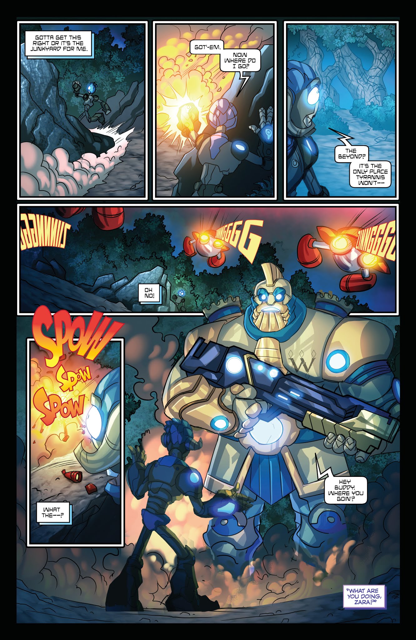 Read online Robots Versus Princesses comic -  Issue #1 - 7