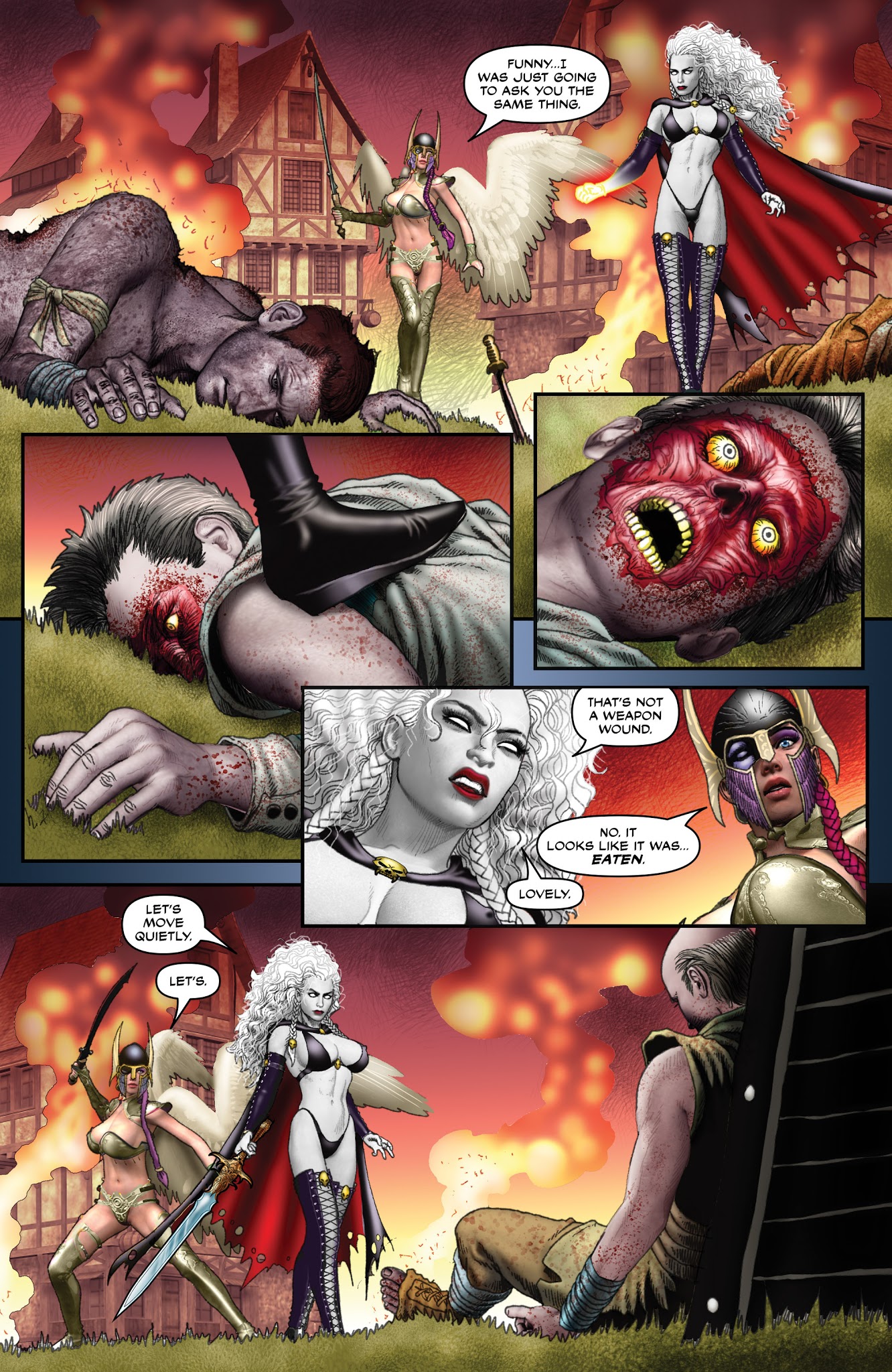 Read online Lady Death: Apocalypse comic -  Issue #2 - 12