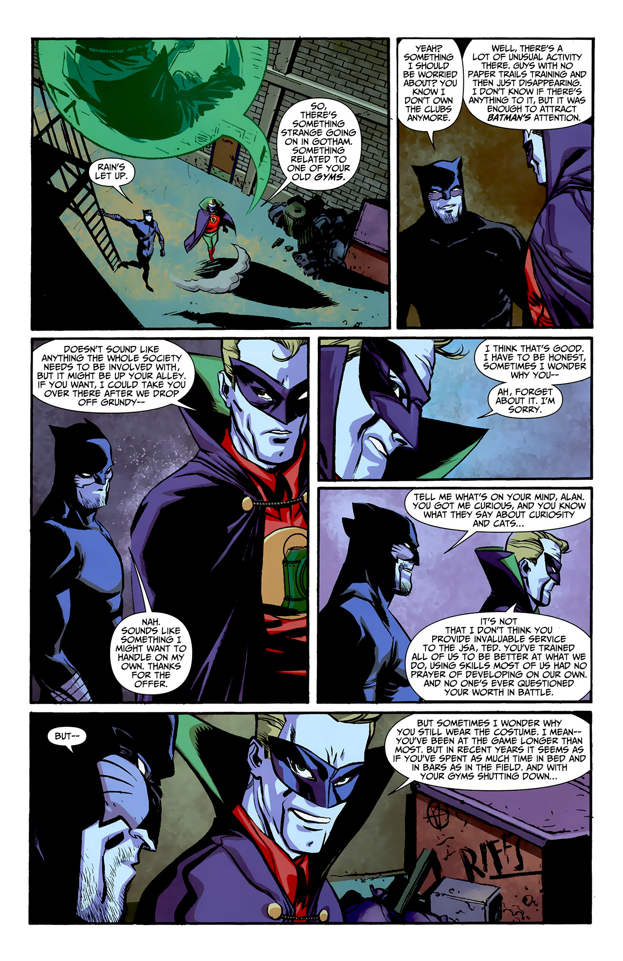 Read online JSA: Classified comic -  Issue #35 - 5