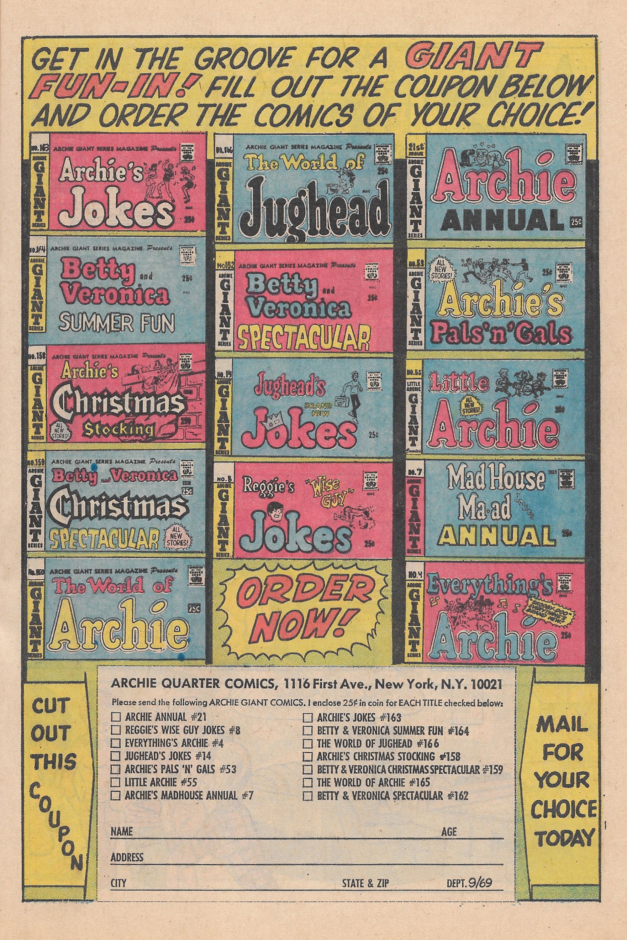 Read online Archie Giant Series Magazine comic -  Issue #165 - 55