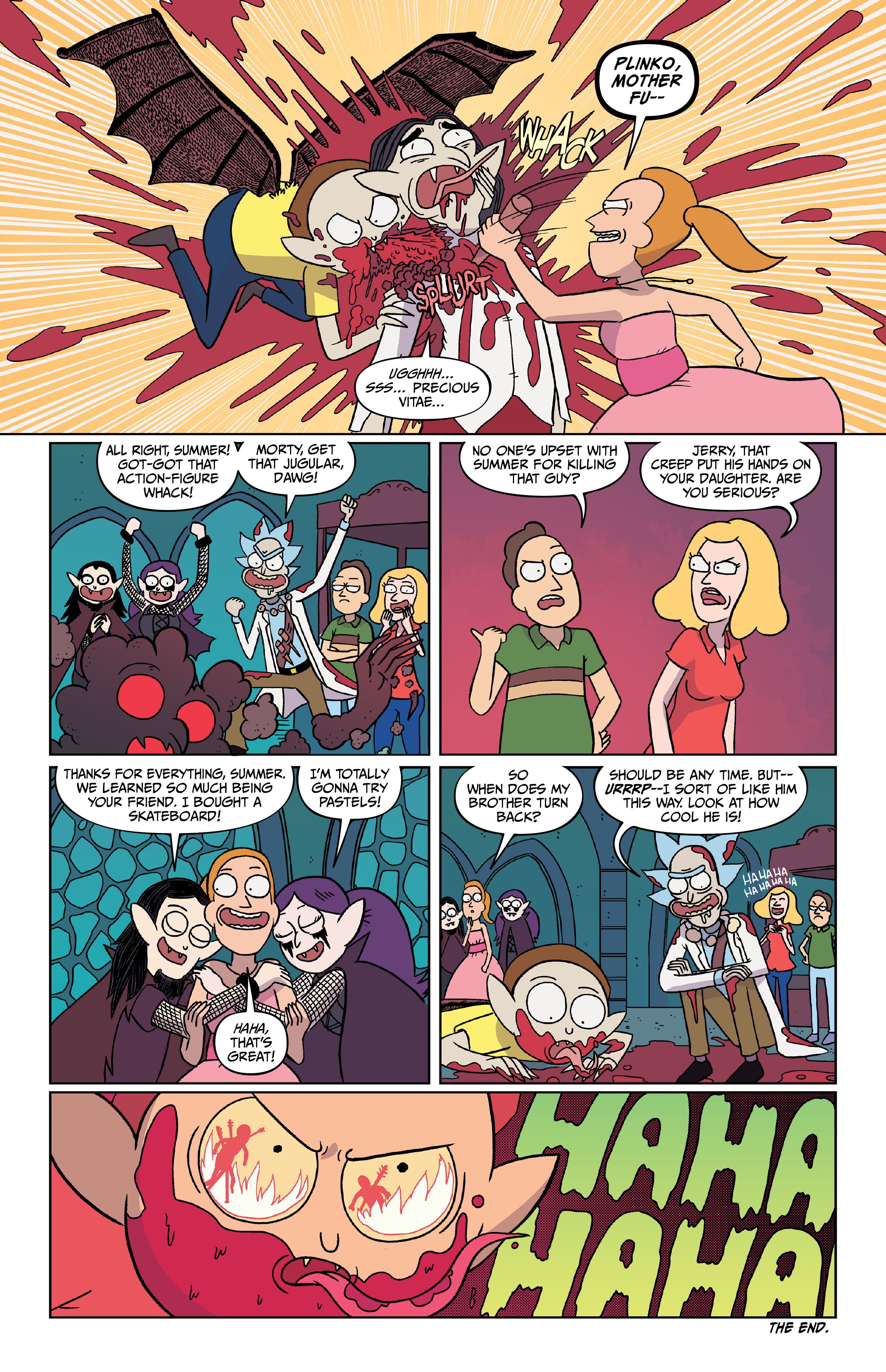 Read online Rick and Morty comic -  Issue # (2015) _Deluxe Edition 6 (Part 1) - 45